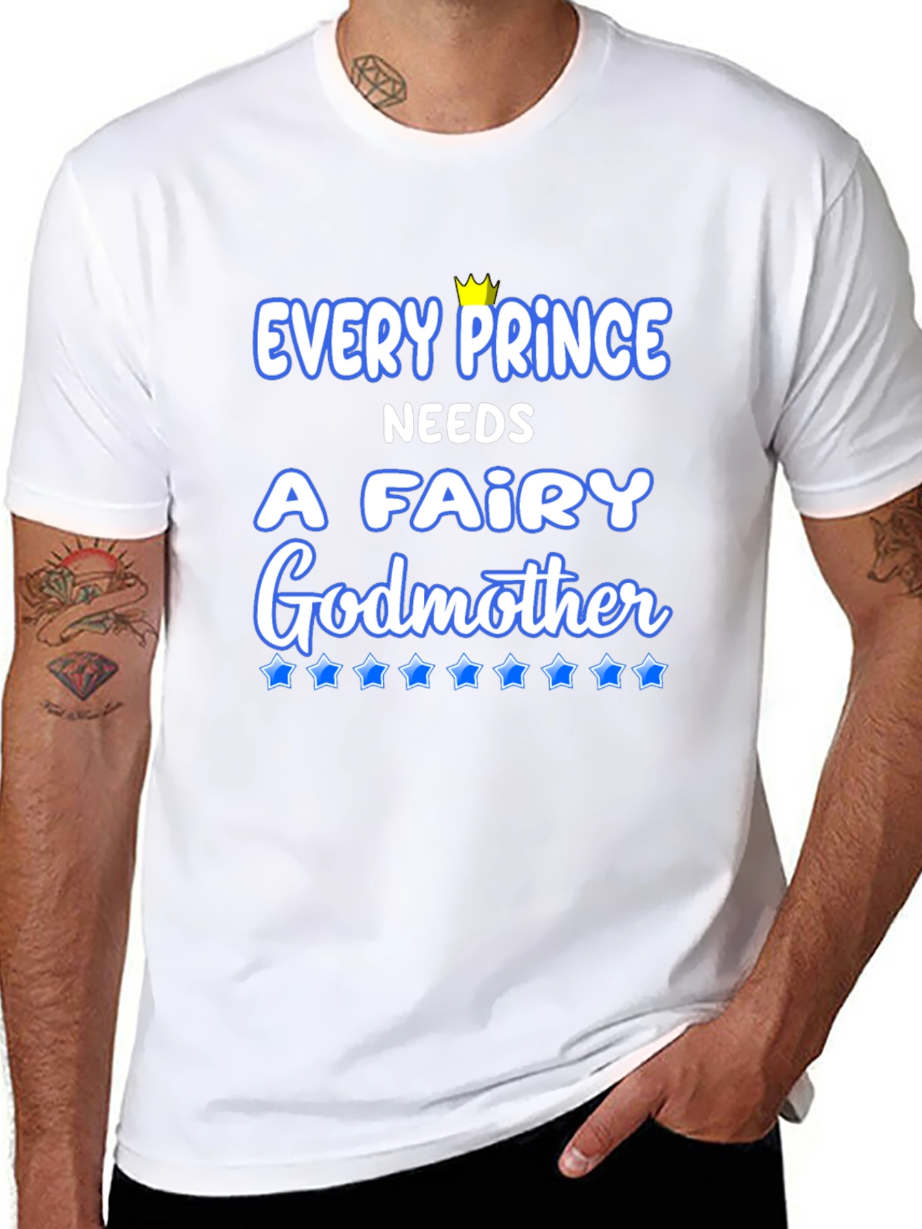 Every Prince Needs a Fairy Godmother T-Shirt