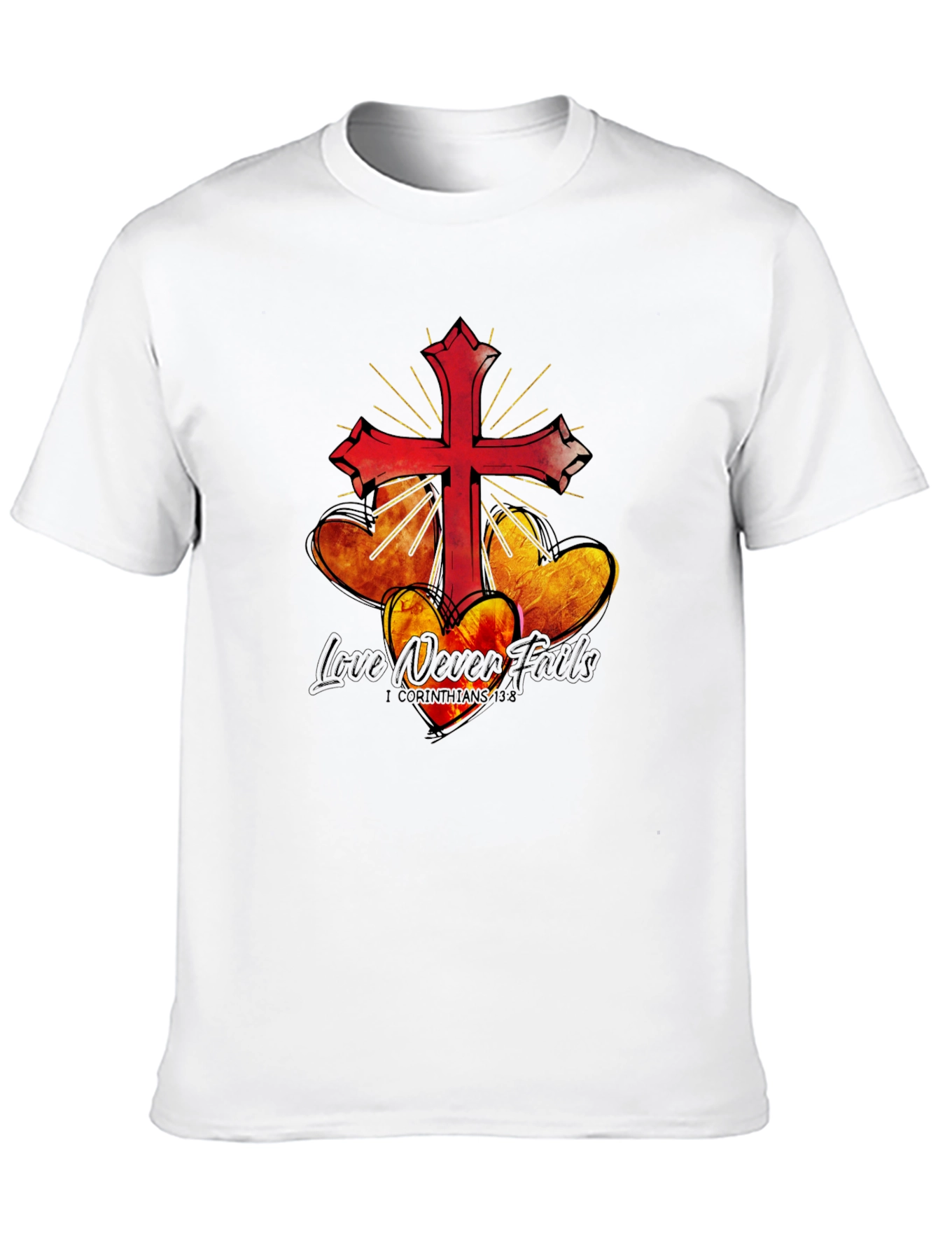 Faithful Love Black T-Shirt
