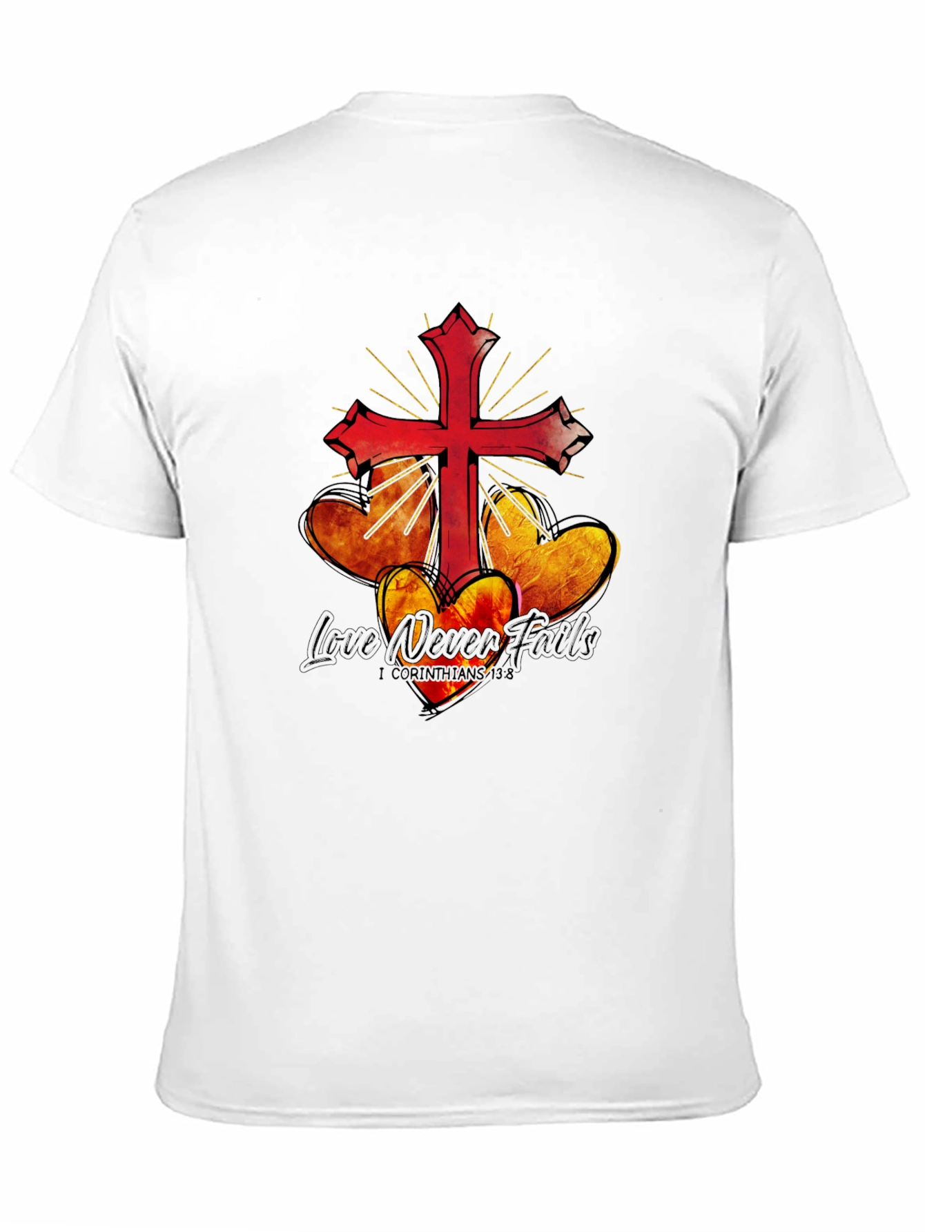 Faithful Love Black T-Shirt