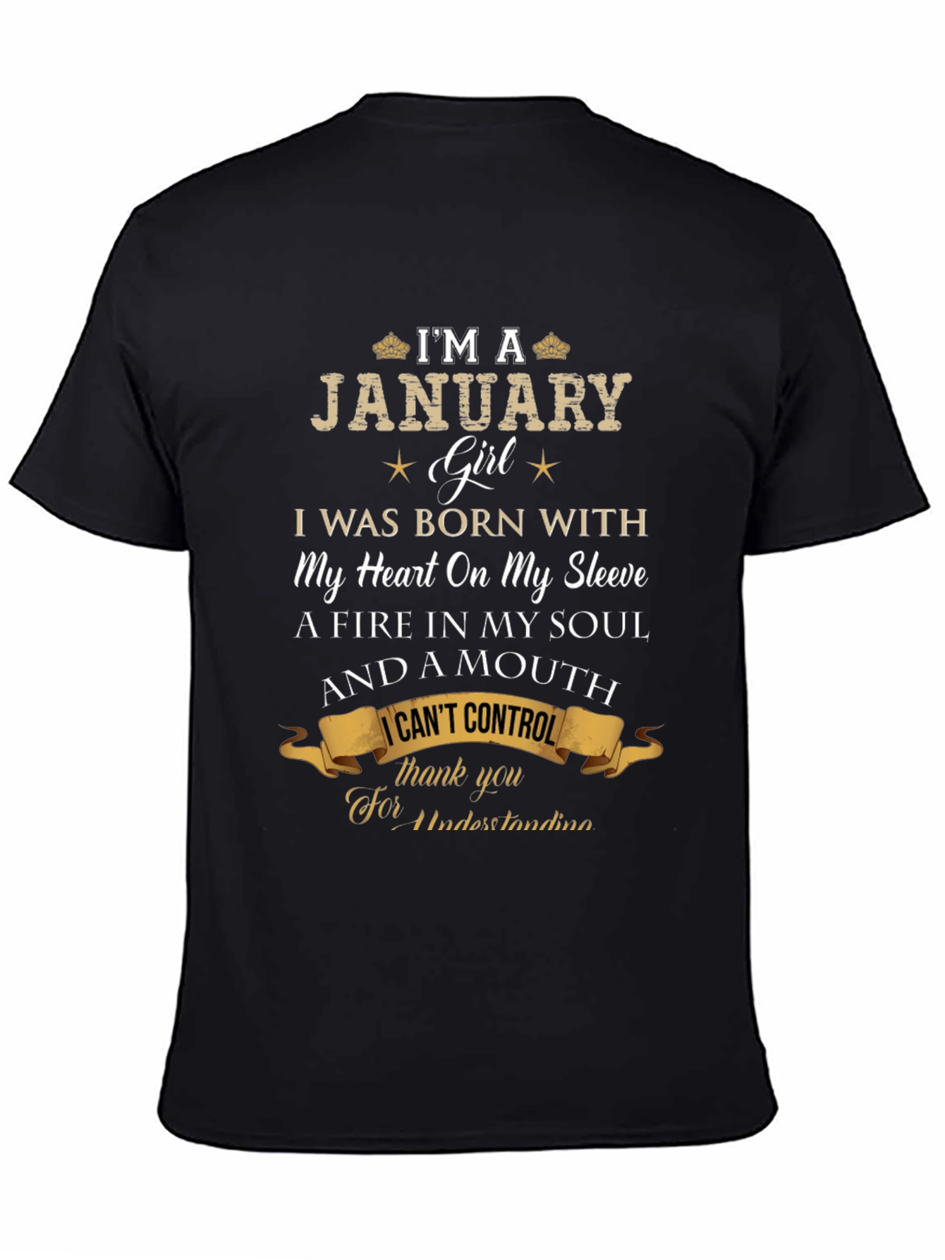 January Girl Graphic T-Shirt
