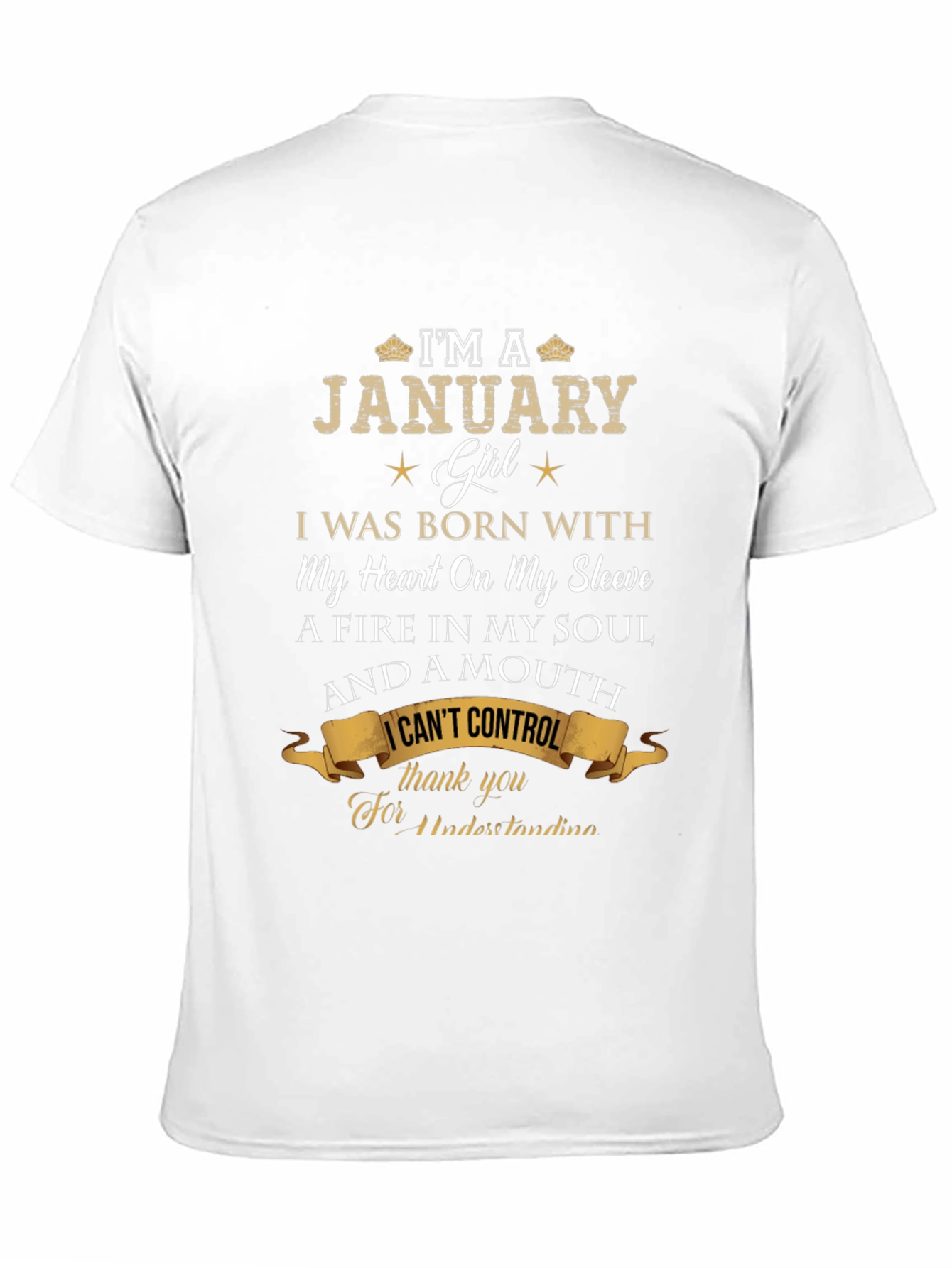 January Girl Graphic T-Shirt