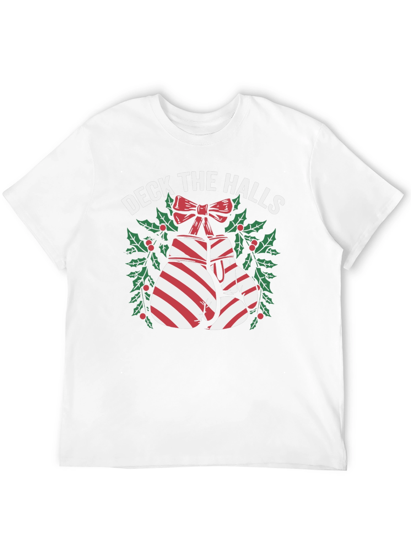 Deck the Halls Boxing Gloves Christmas T-Shirt