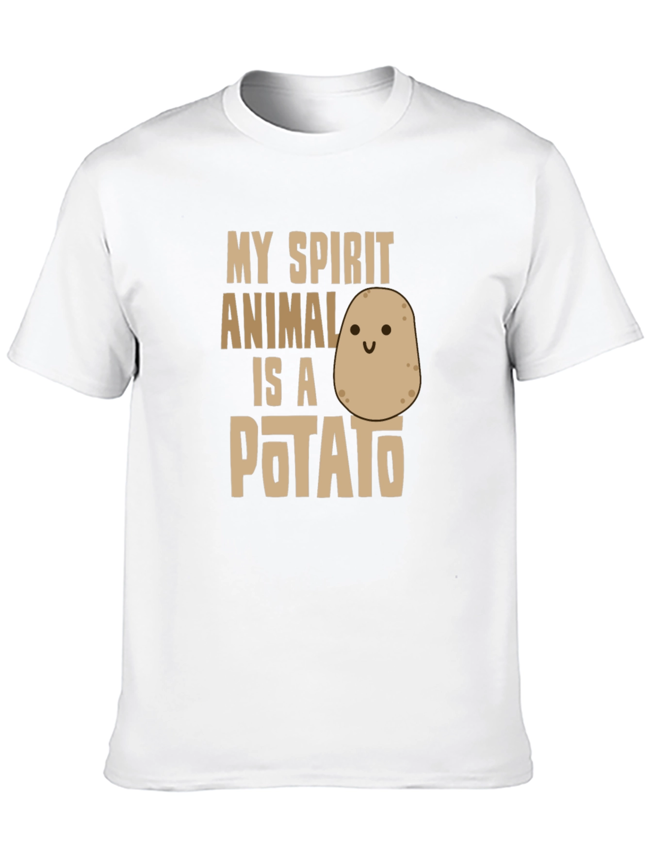 My Spirit Animal is a Potato Funny T-Shirt
