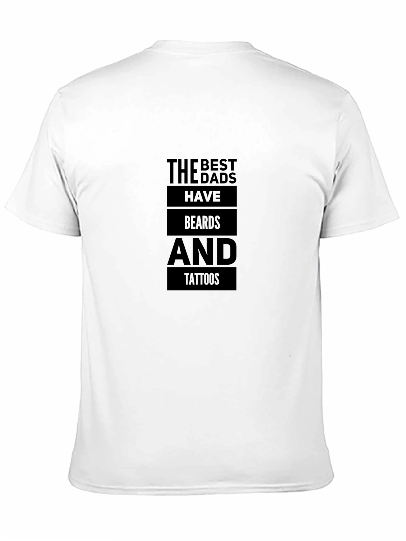 Best Dads Have Beards & Tattoos Graphic T-Shirt