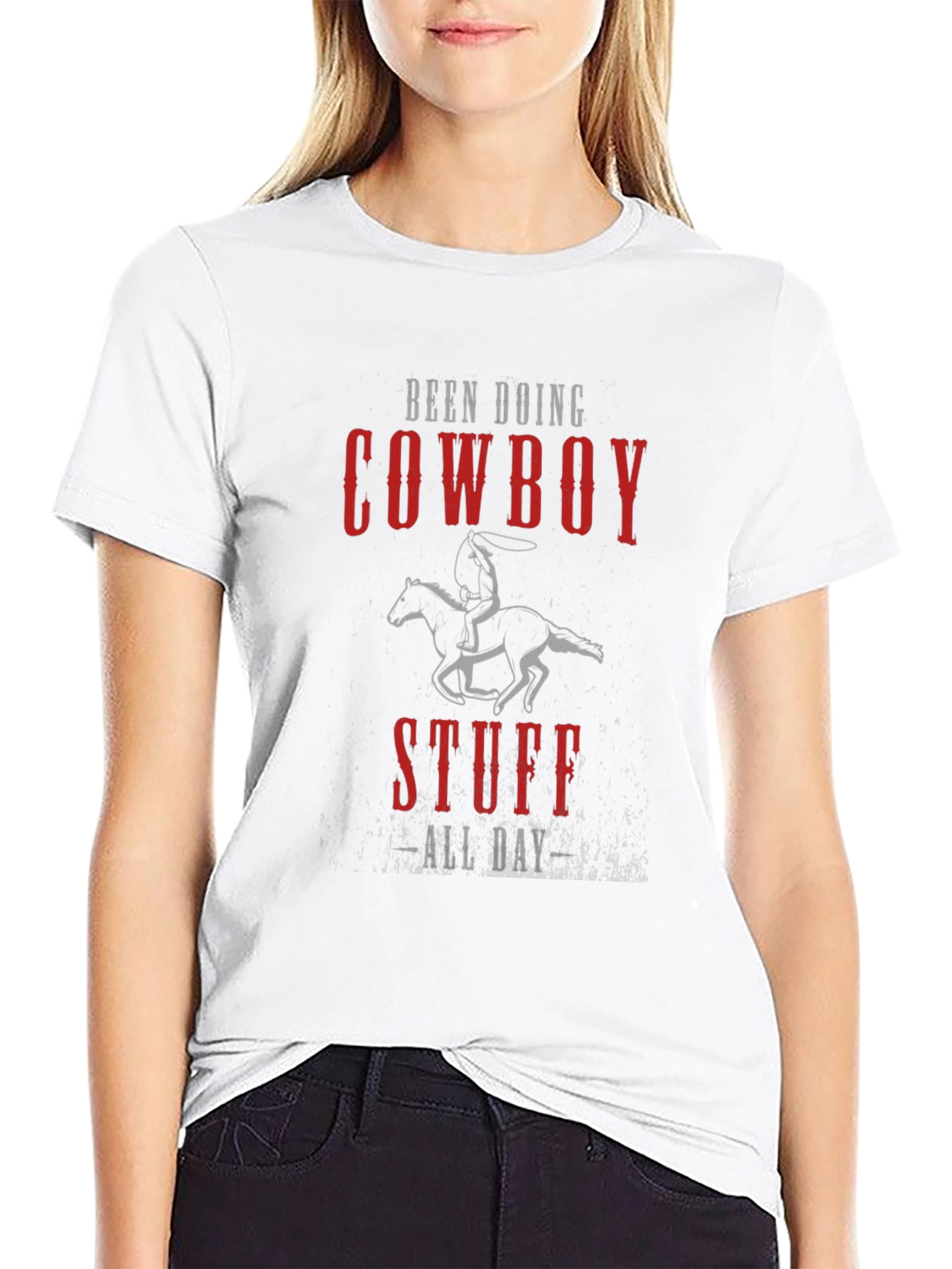 Cowboy Stuff All Day Graphic T-Shirt