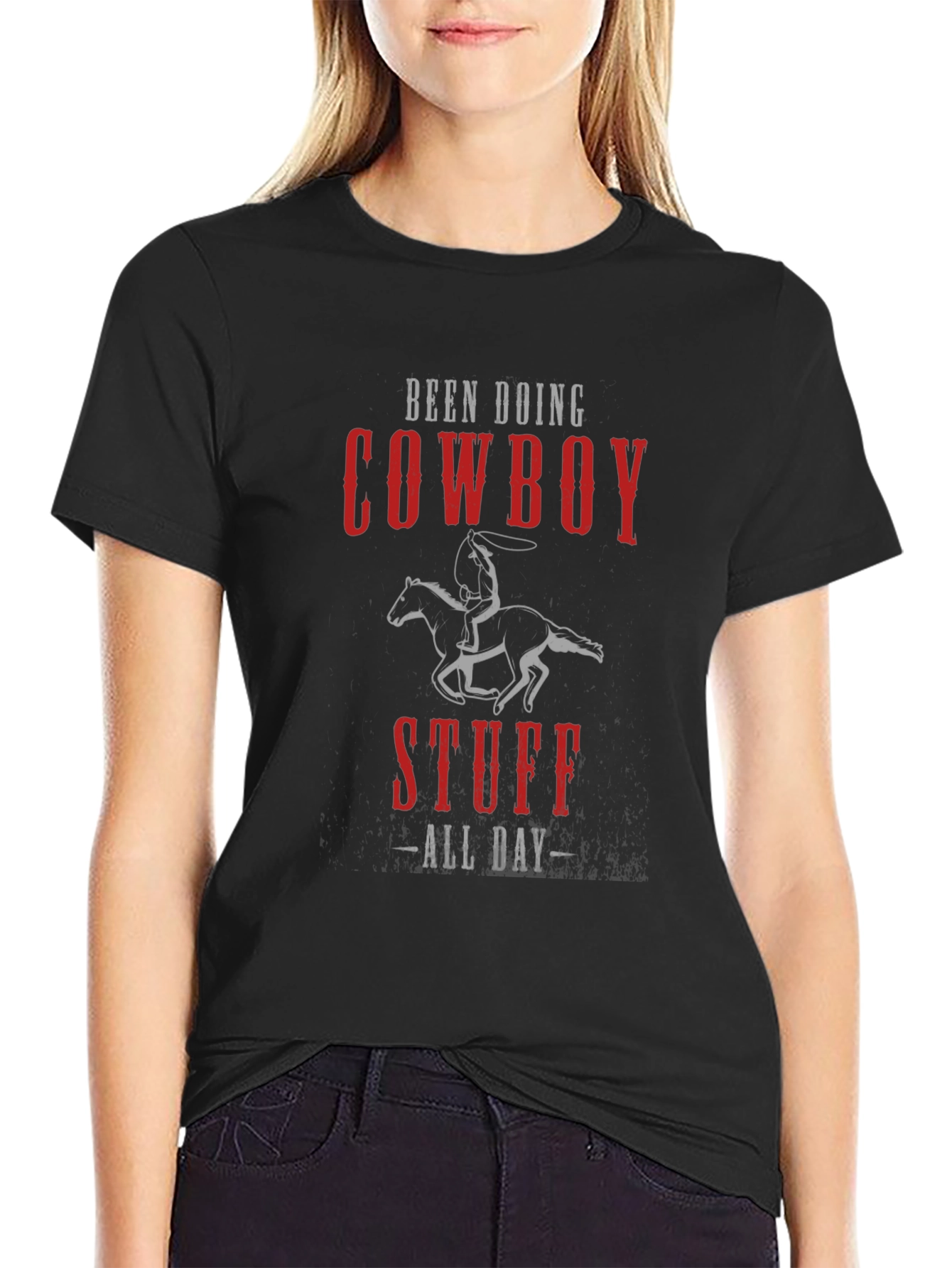 Cowboy Stuff All Day Graphic T-Shirt