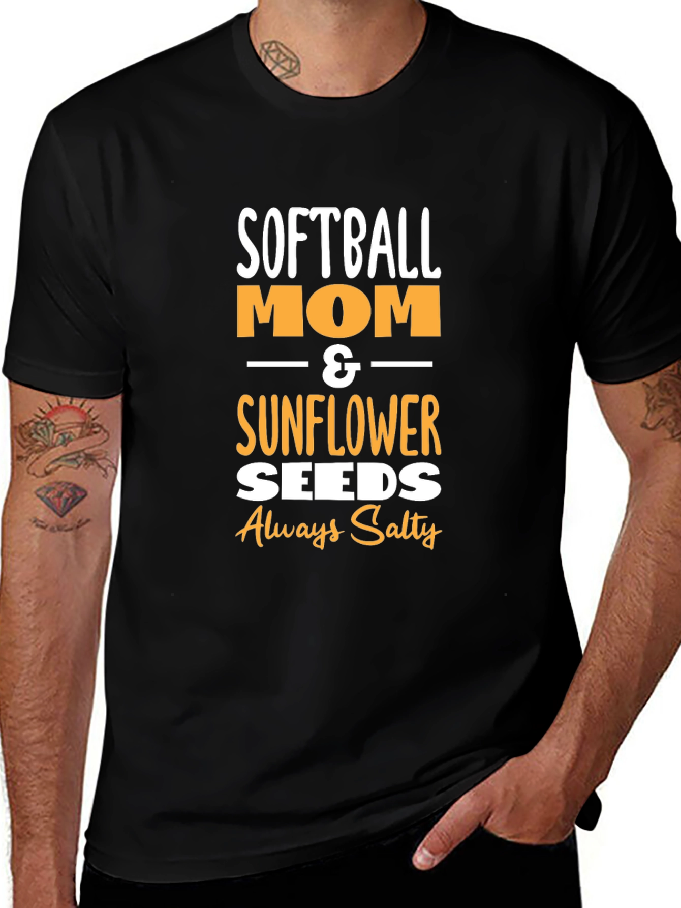 Softball Mom & Sunflower Seeds Tee