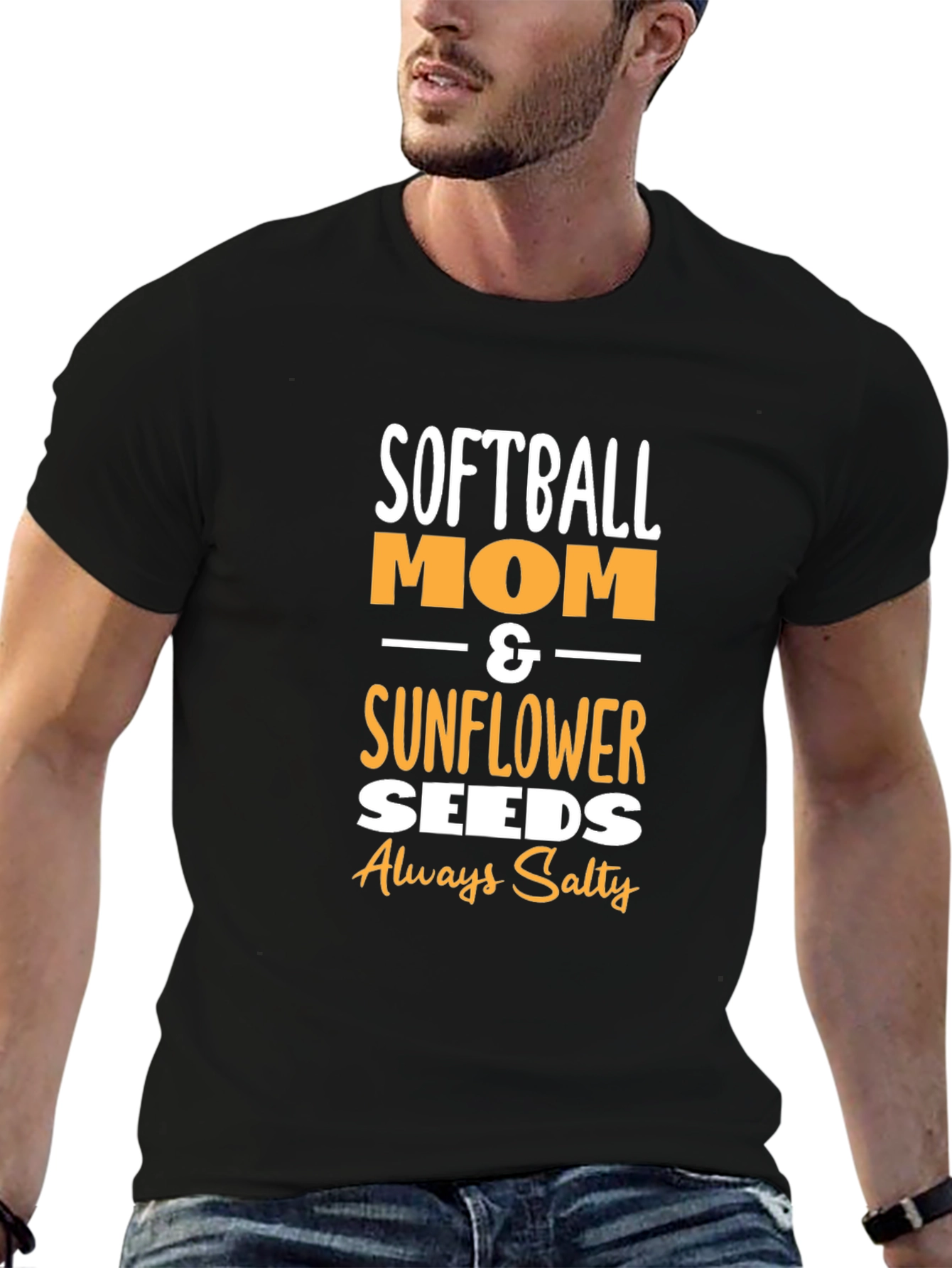 Softball Mom & Sunflower Seeds Tee