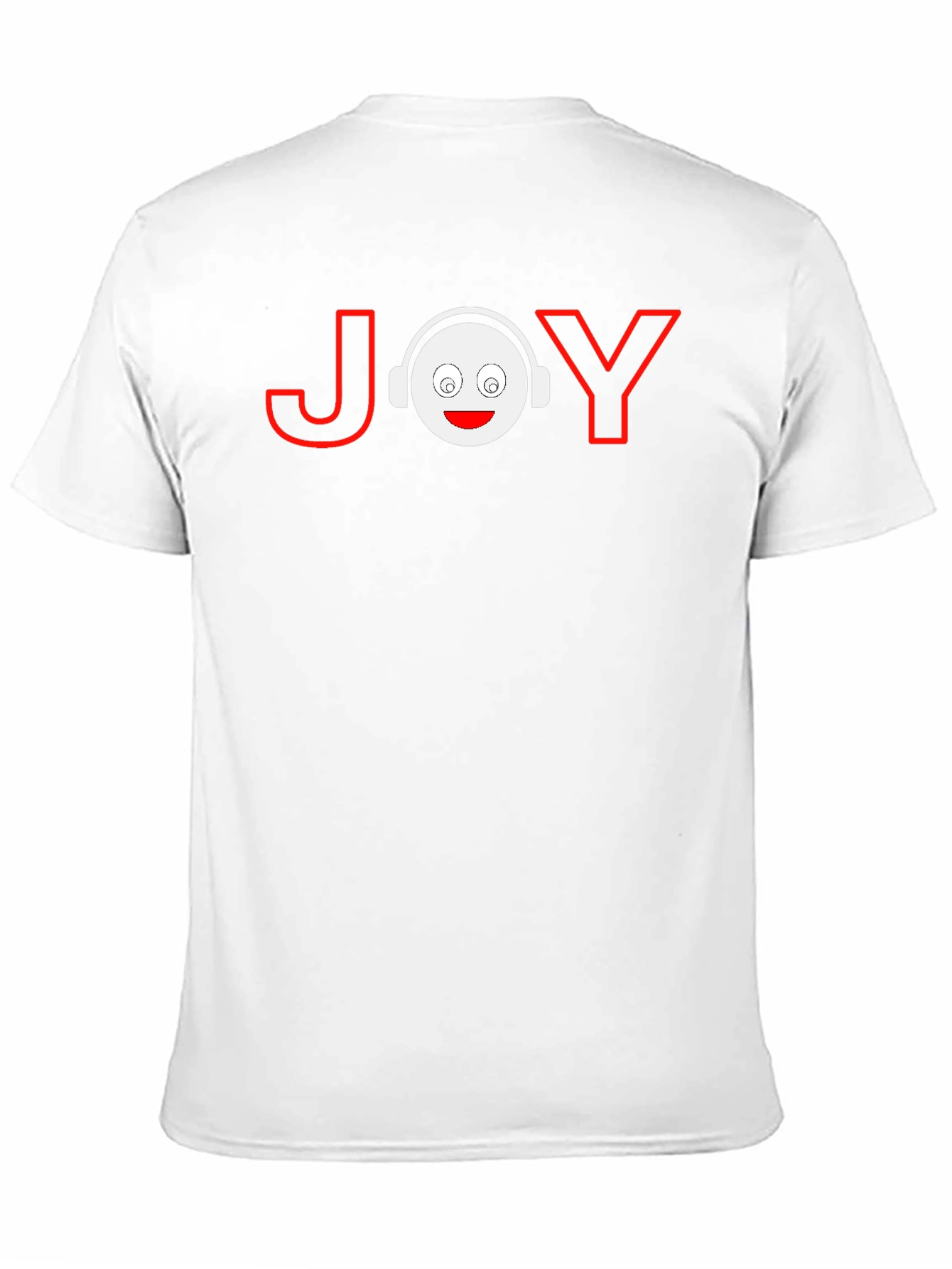 Joy Graphic T-Shirt - Black Crew Neck Tee