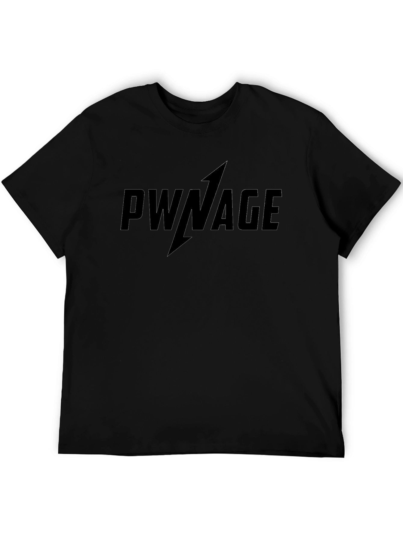 PWNAGE Black Graphic Tee - Gaming Apparel