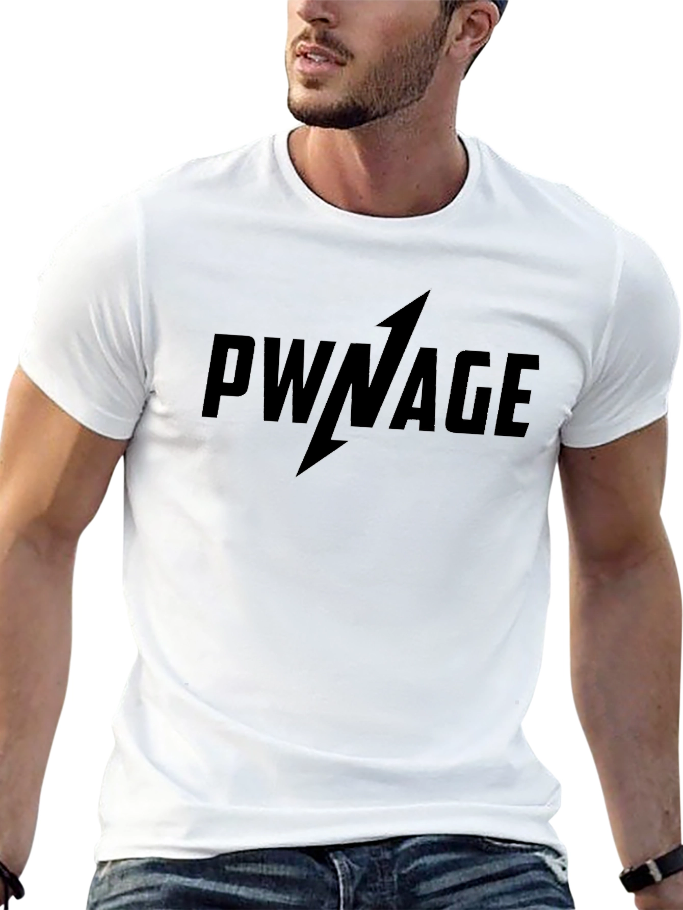 PWNAGE Black Graphic Tee - Gaming Apparel