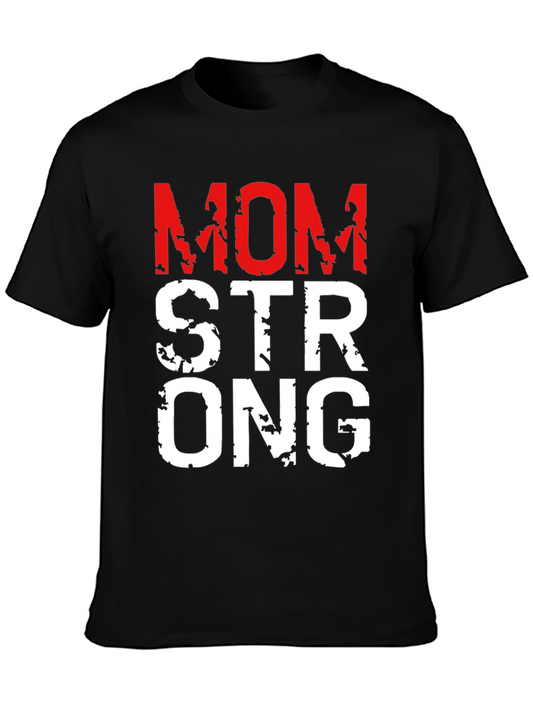 Mom Strong Graphic T-Shirt