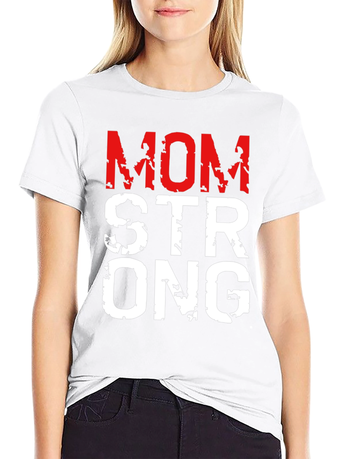 Mom Strong Graphic T-Shirt