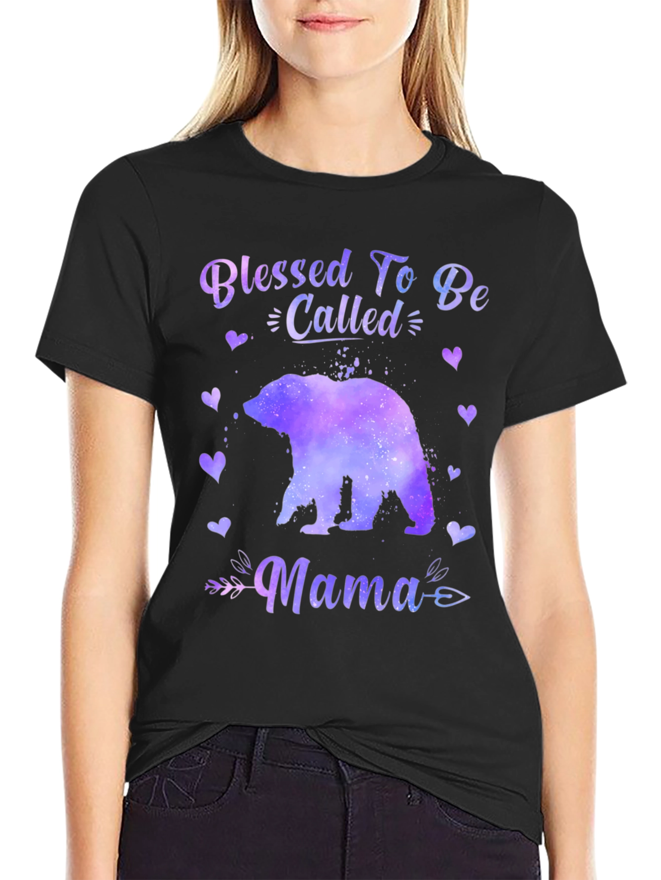 Blessed Mama Bear Graphic Tee