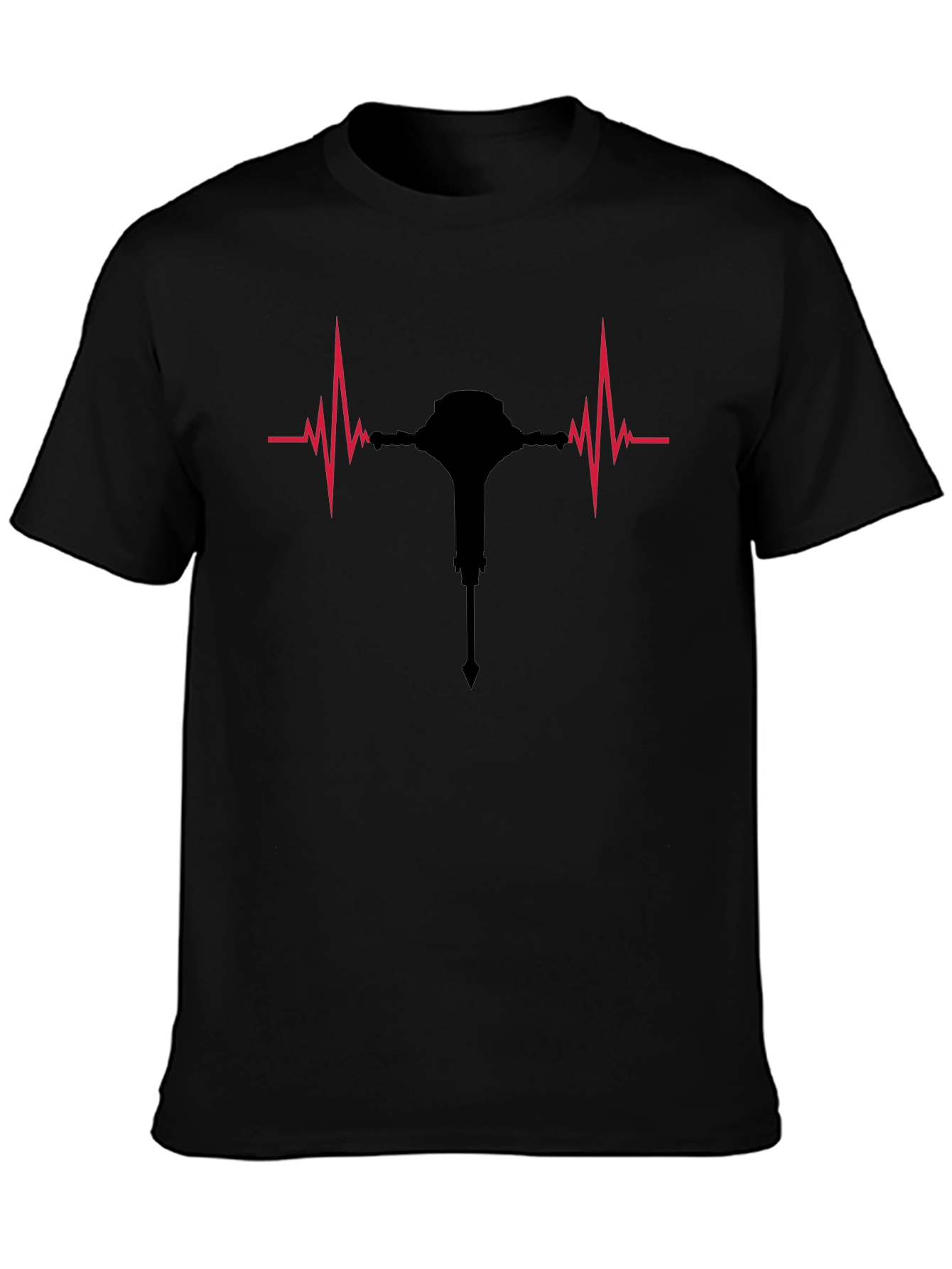 Heartbeat Mace Graphic T-Shirt