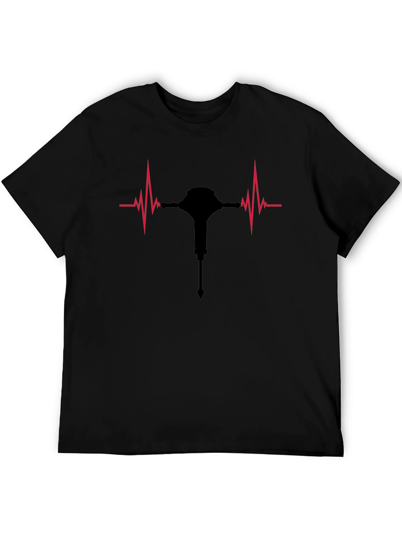 Heartbeat Mace Graphic T-Shirt