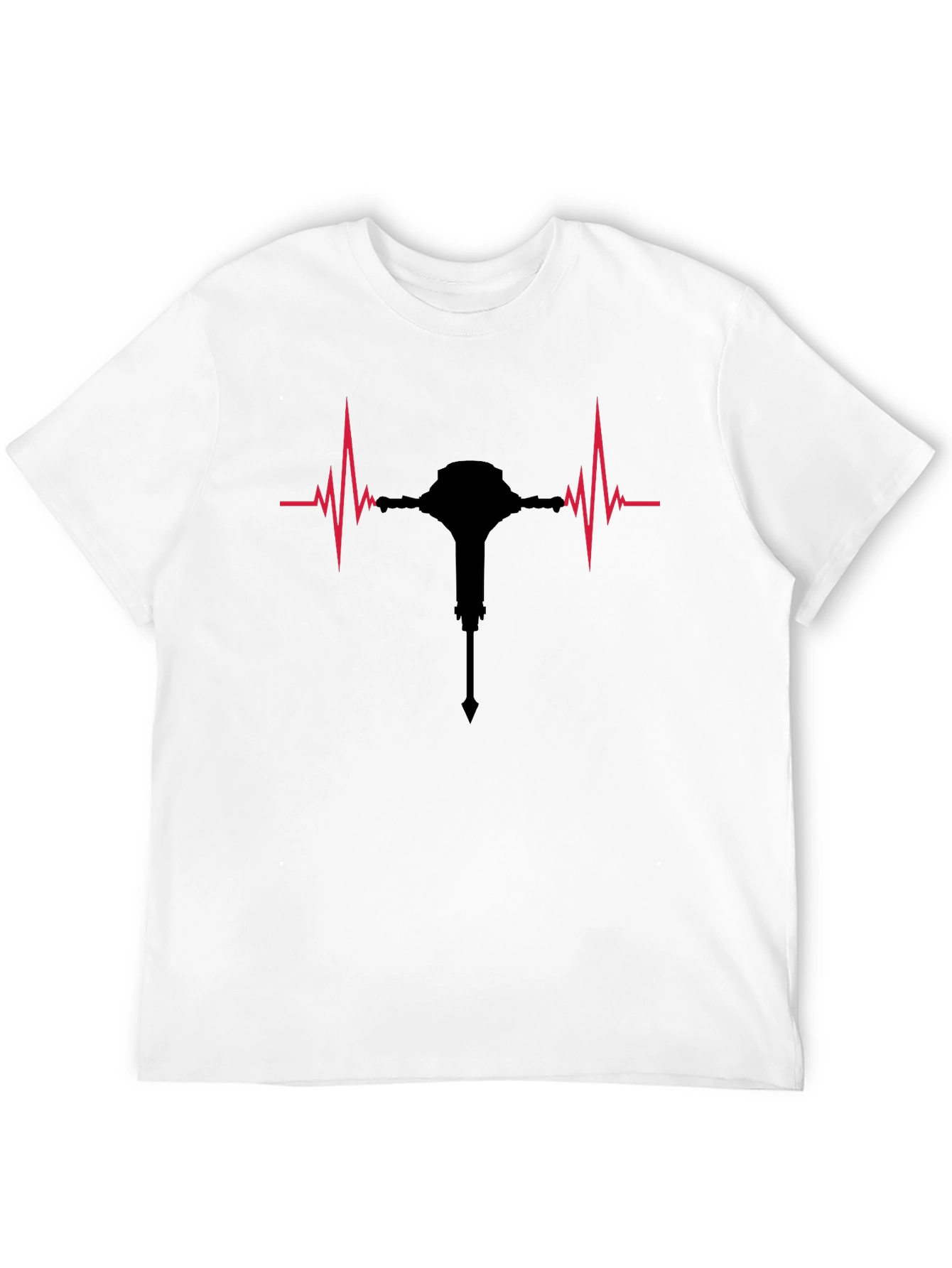 Heartbeat Mace Graphic T-Shirt