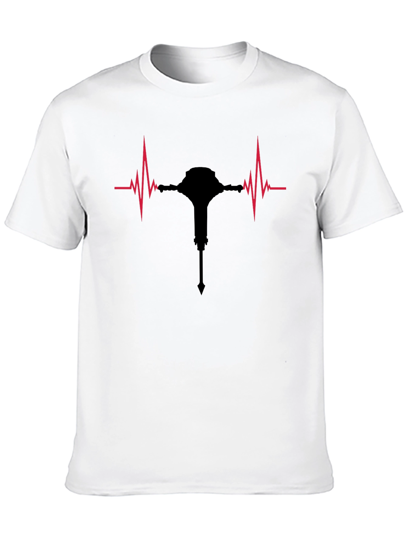 Heartbeat Mace Graphic T-Shirt