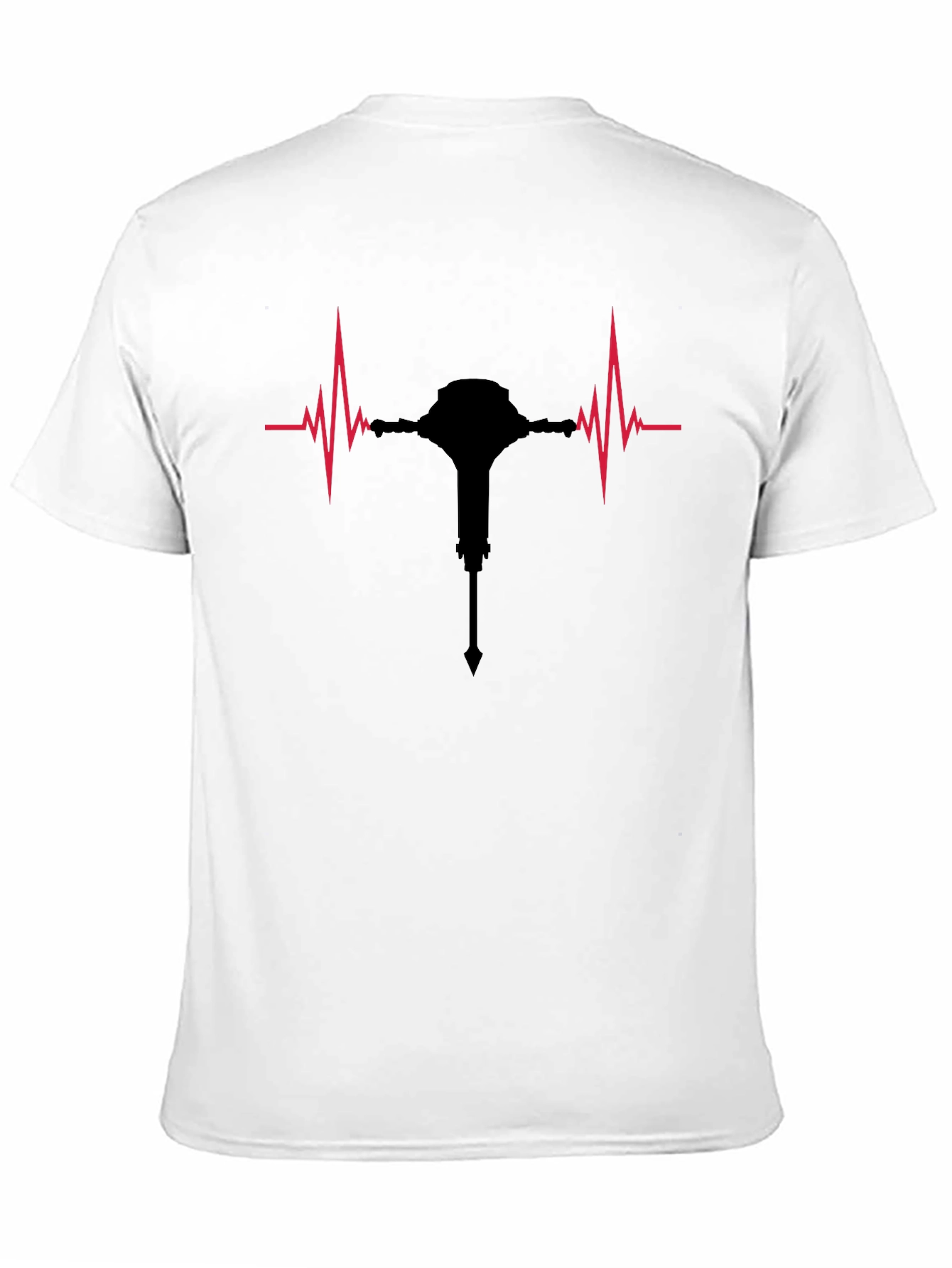 Heartbeat Mace Graphic T-Shirt