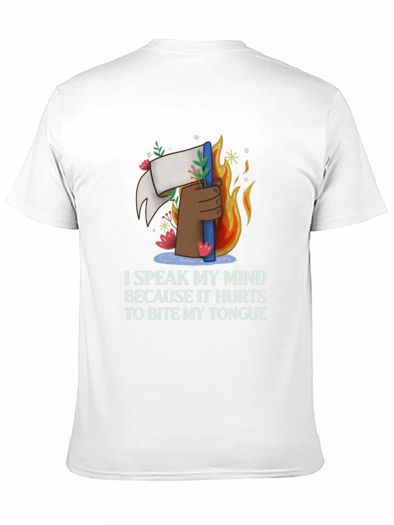 Speak My Mind Graphic T-Shirt