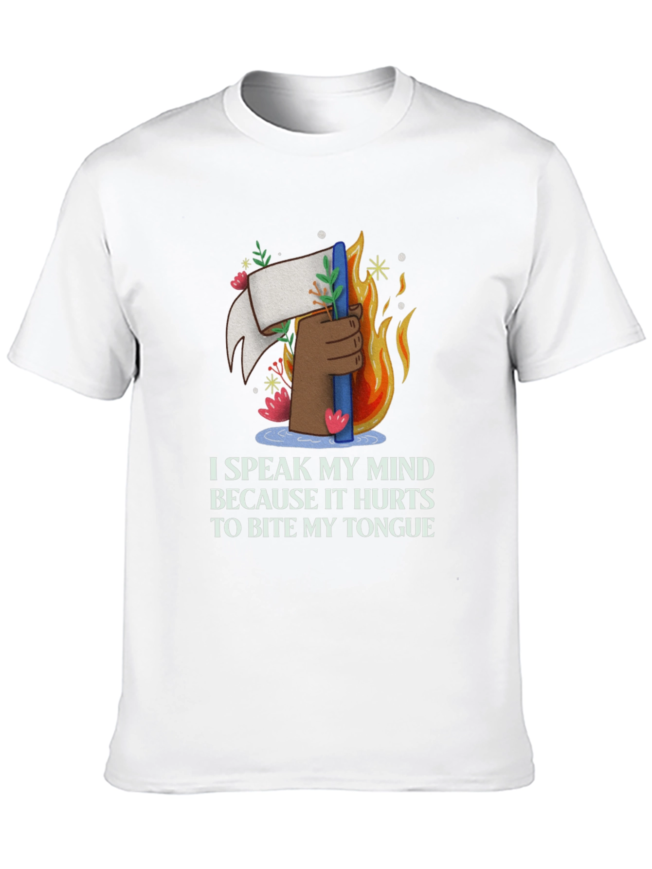 Speak My Mind Graphic T-Shirt