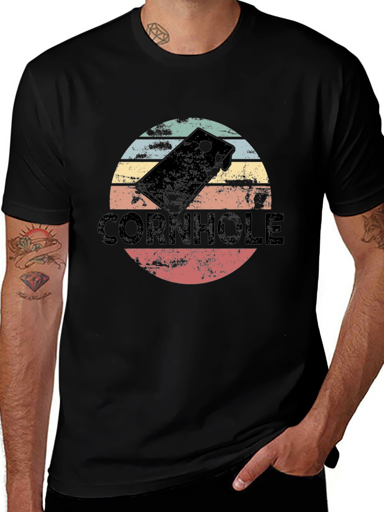 Retro Cornhole T-Shirt