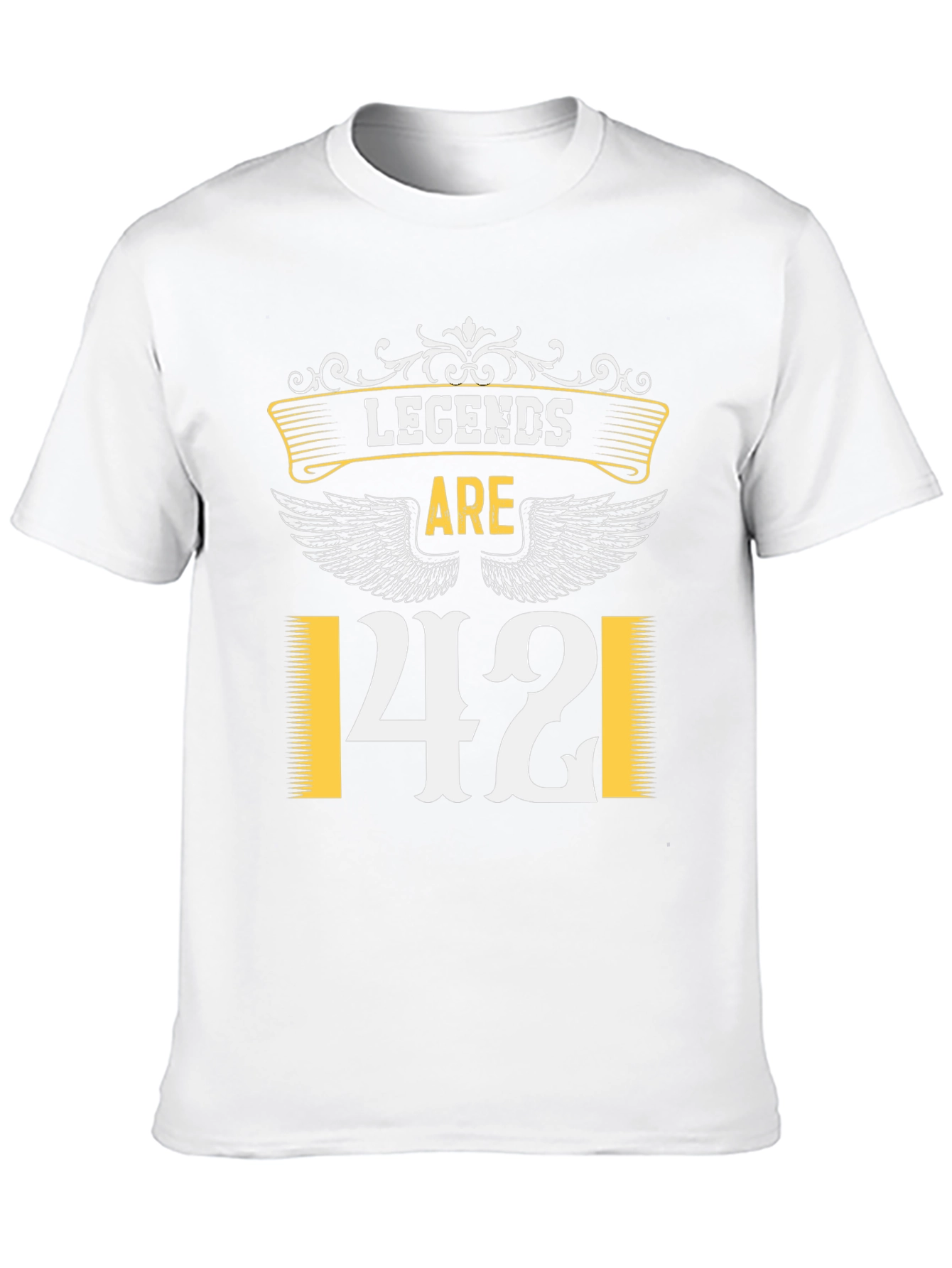Legends Are 42 T-Shirt - Birthday Gift