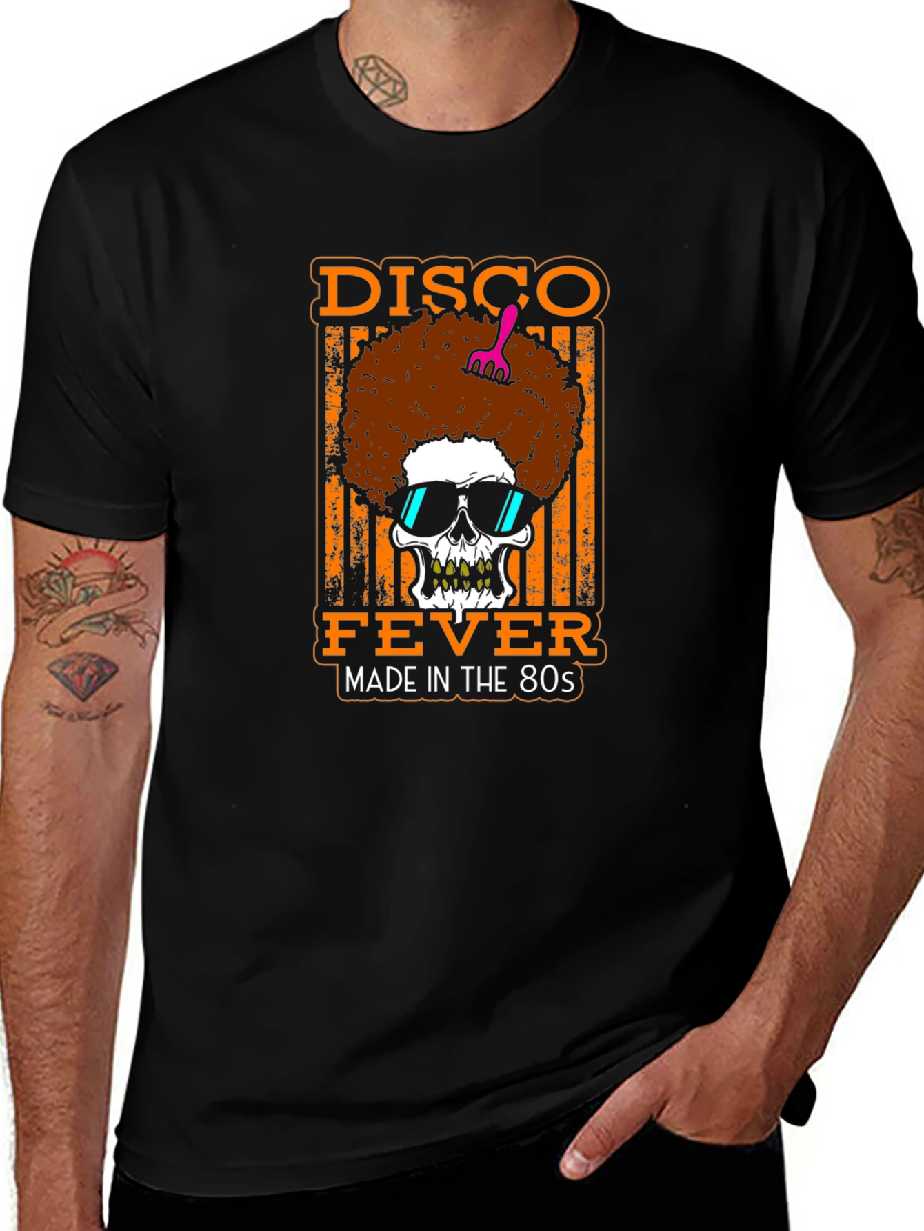 Disco Fever 80s Graphic T-Shirt