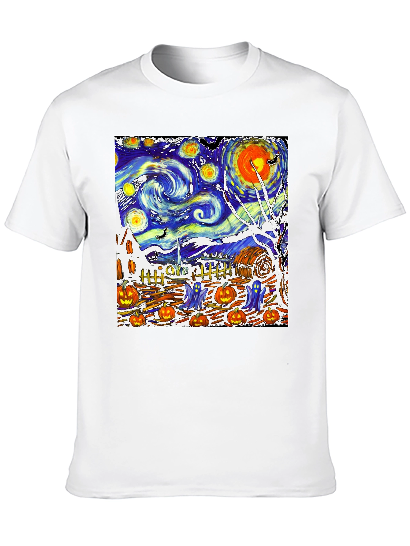 Starry Night Halloween T-Shirt