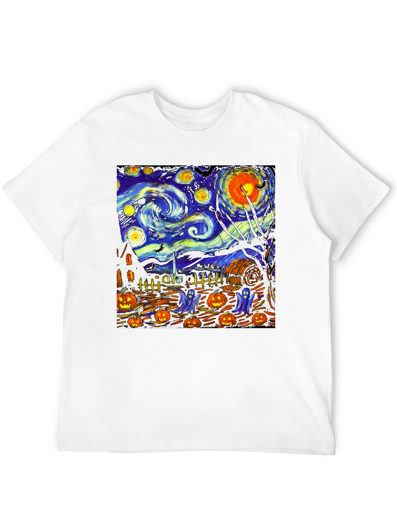Starry Night Halloween T-Shirt
