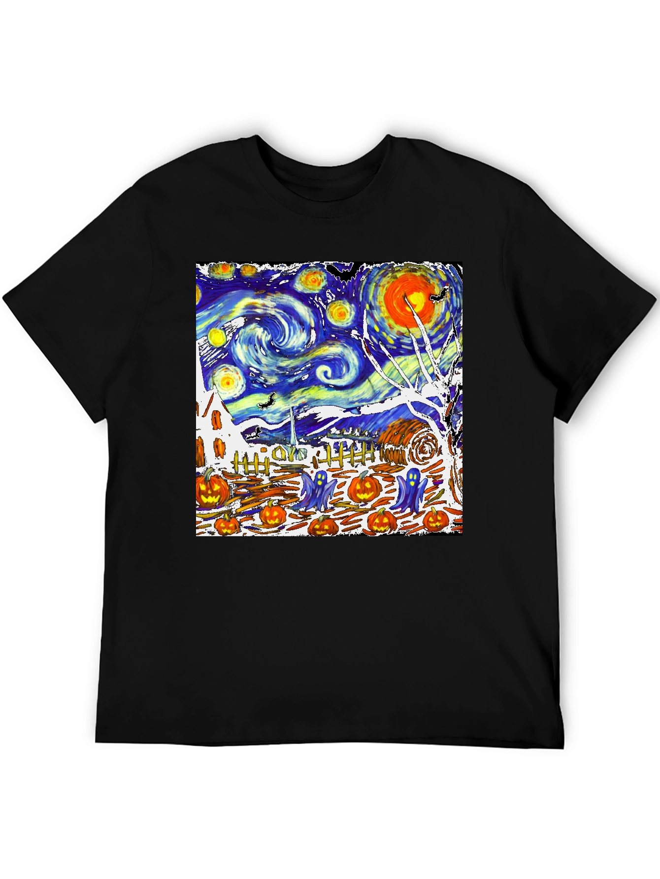 Starry Night Halloween T-Shirt