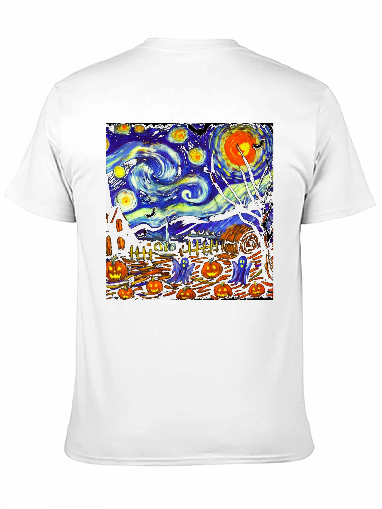 Starry Night Halloween T-Shirt
