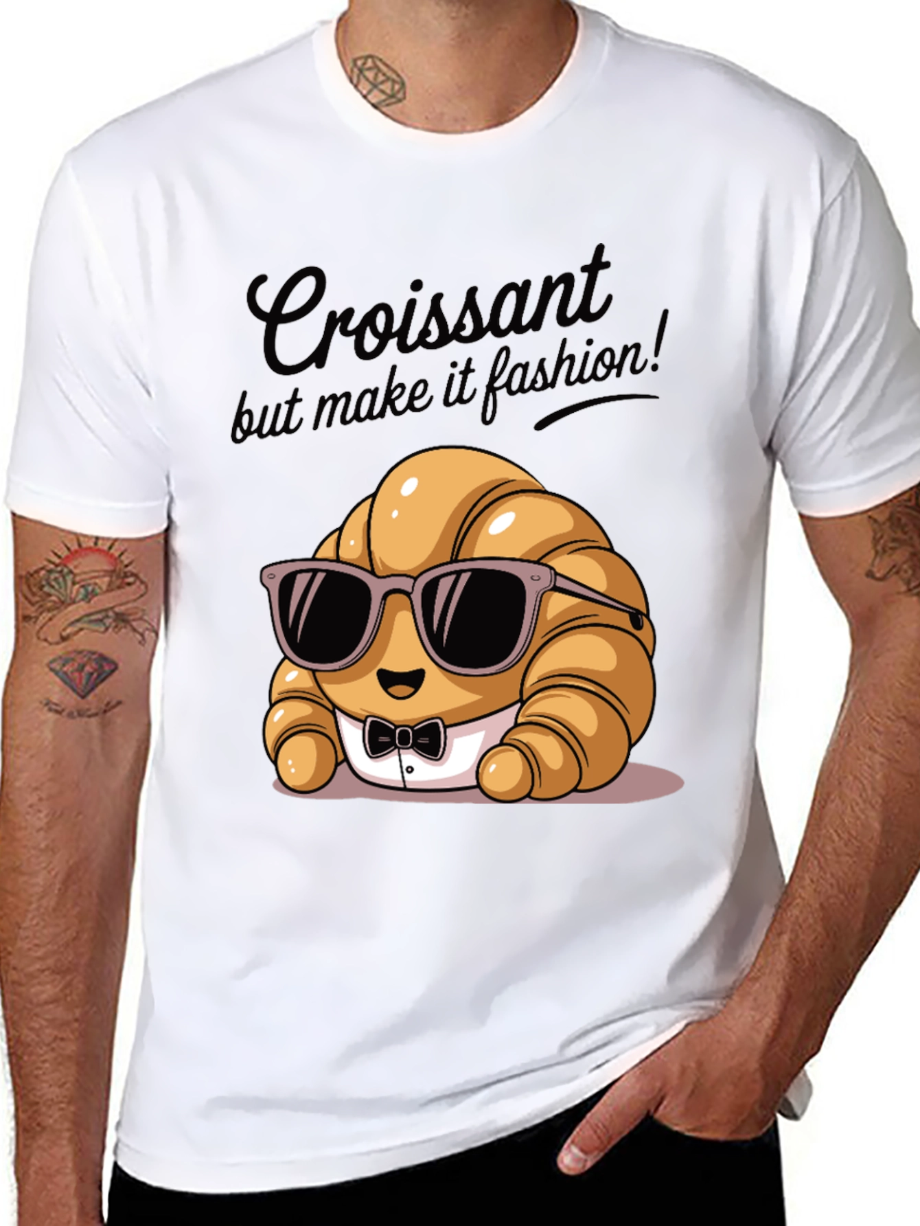 Croissant Fashion T-Shirt