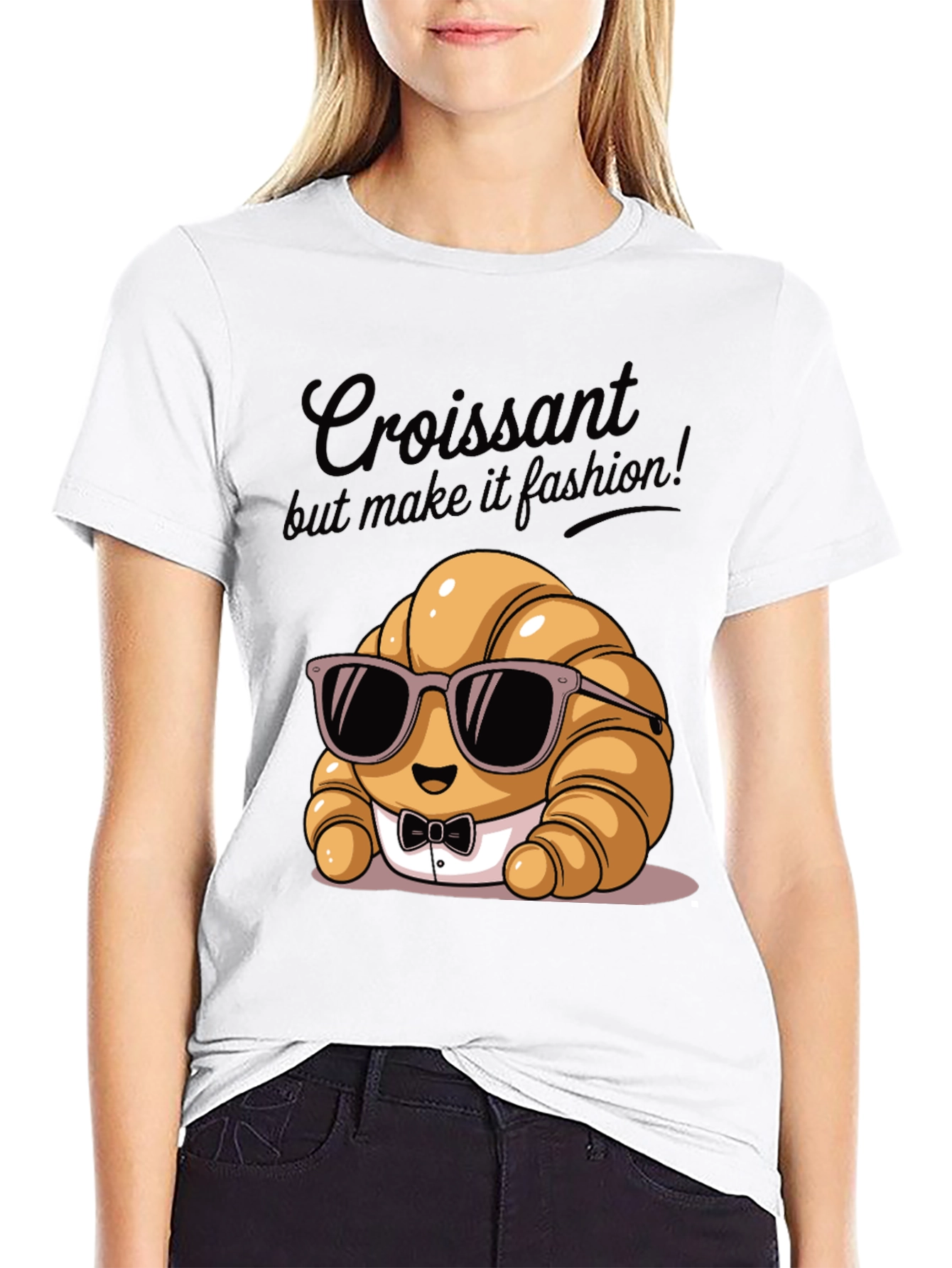 Croissant Fashion T-Shirt