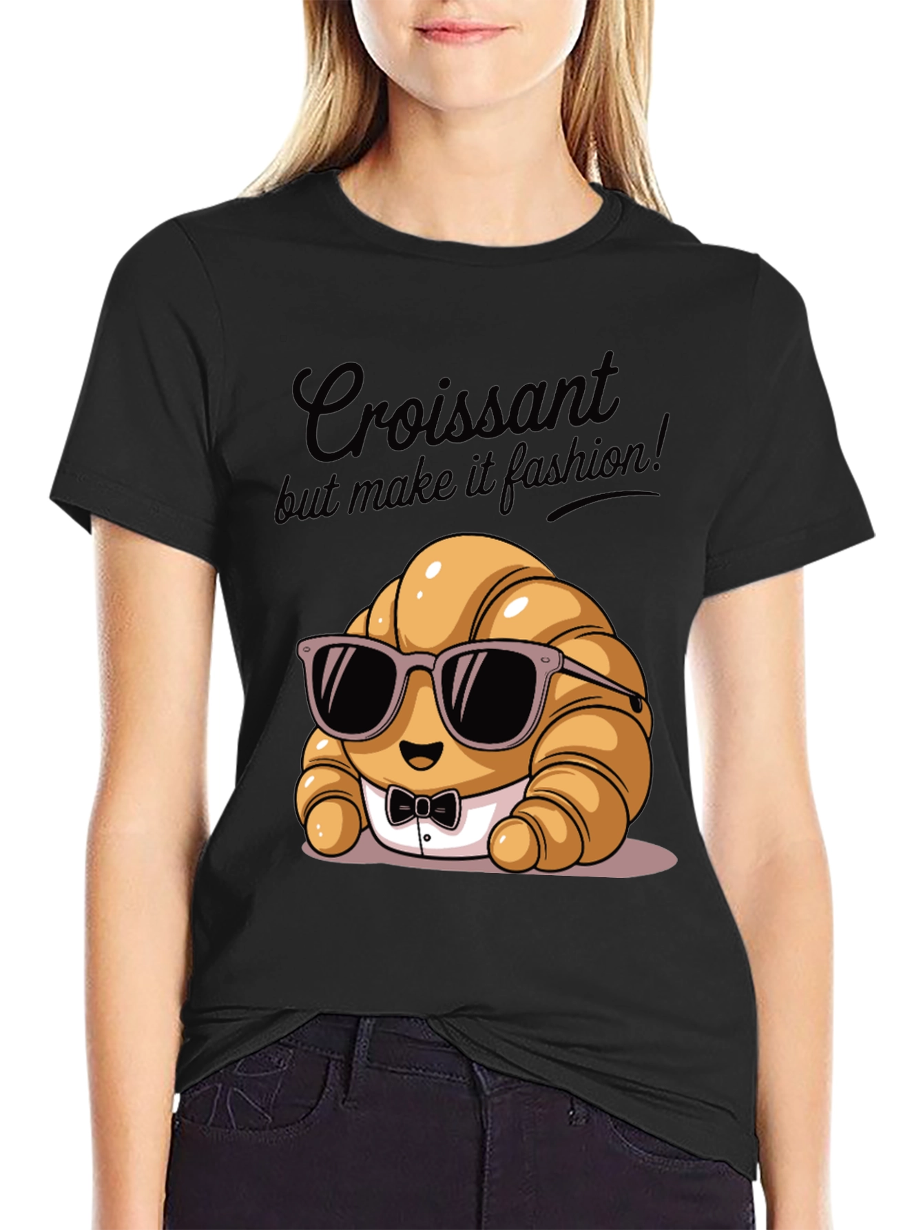 Croissant Fashion T-Shirt