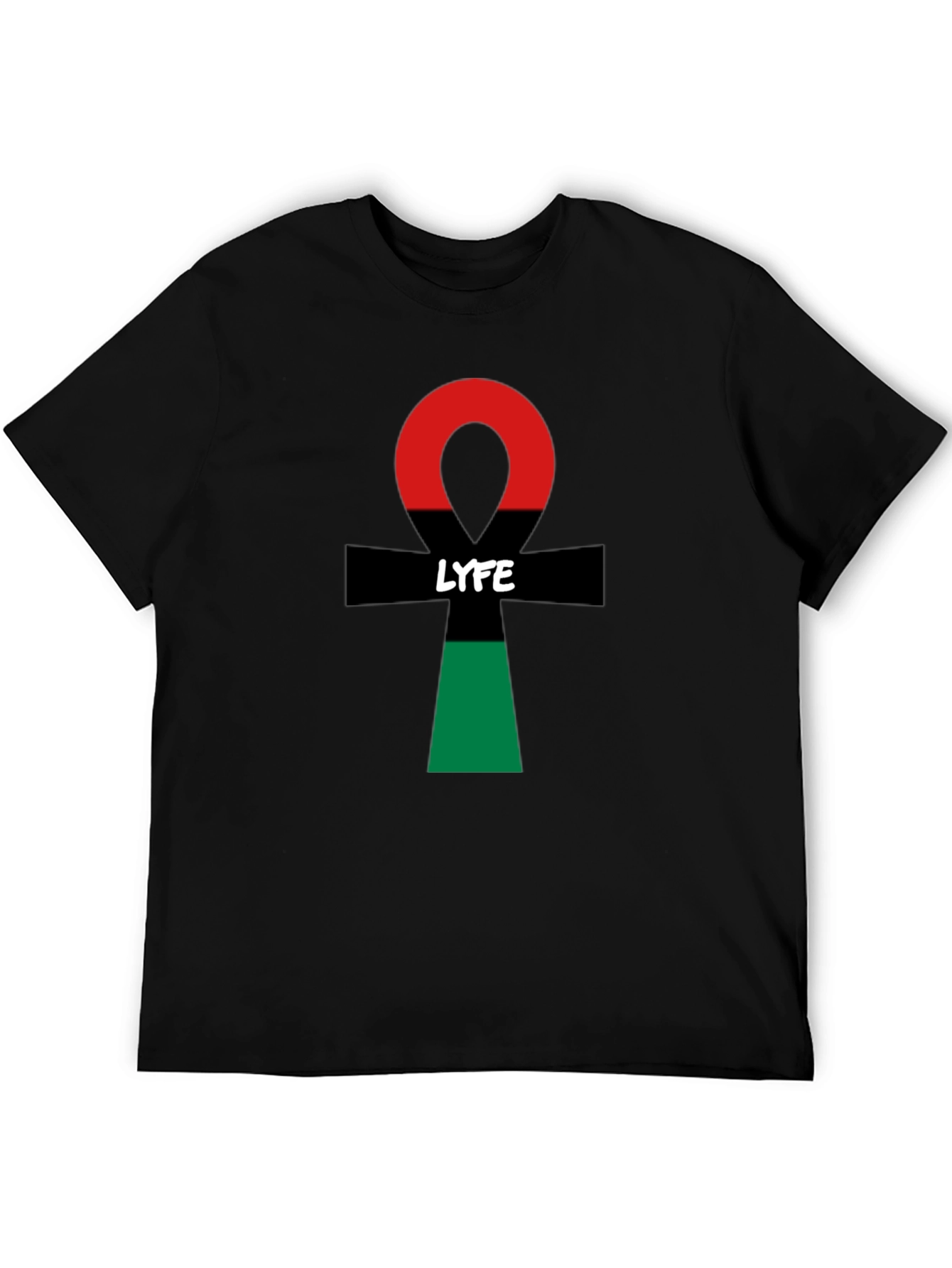 LYFE Ankh Symbol T-Shirt - Stylish & Unique