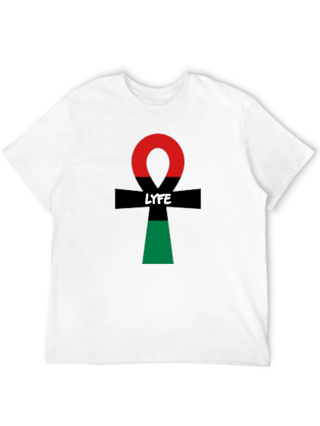 LYFE Ankh Symbol T-Shirt - Stylish & Unique