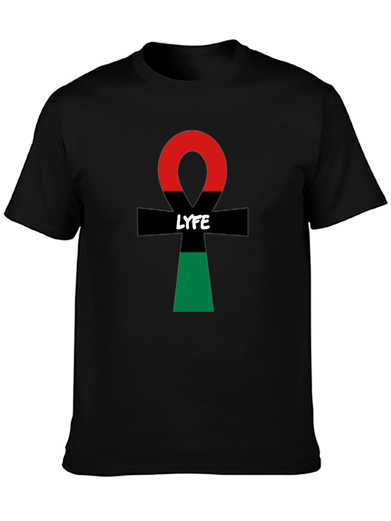LYFE Ankh Symbol T-Shirt - Stylish & Unique
