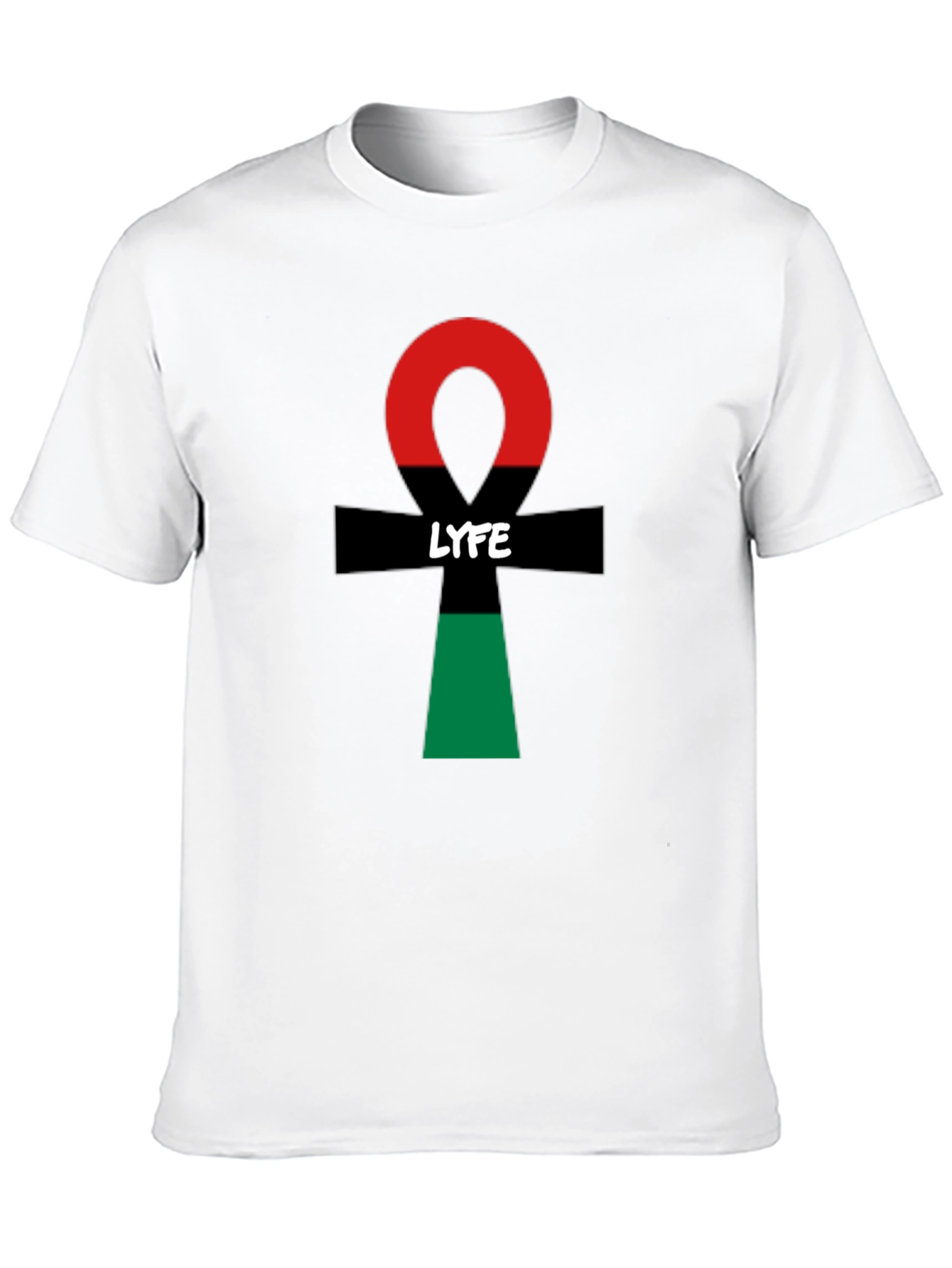 LYFE Ankh Symbol T-Shirt - Stylish & Unique