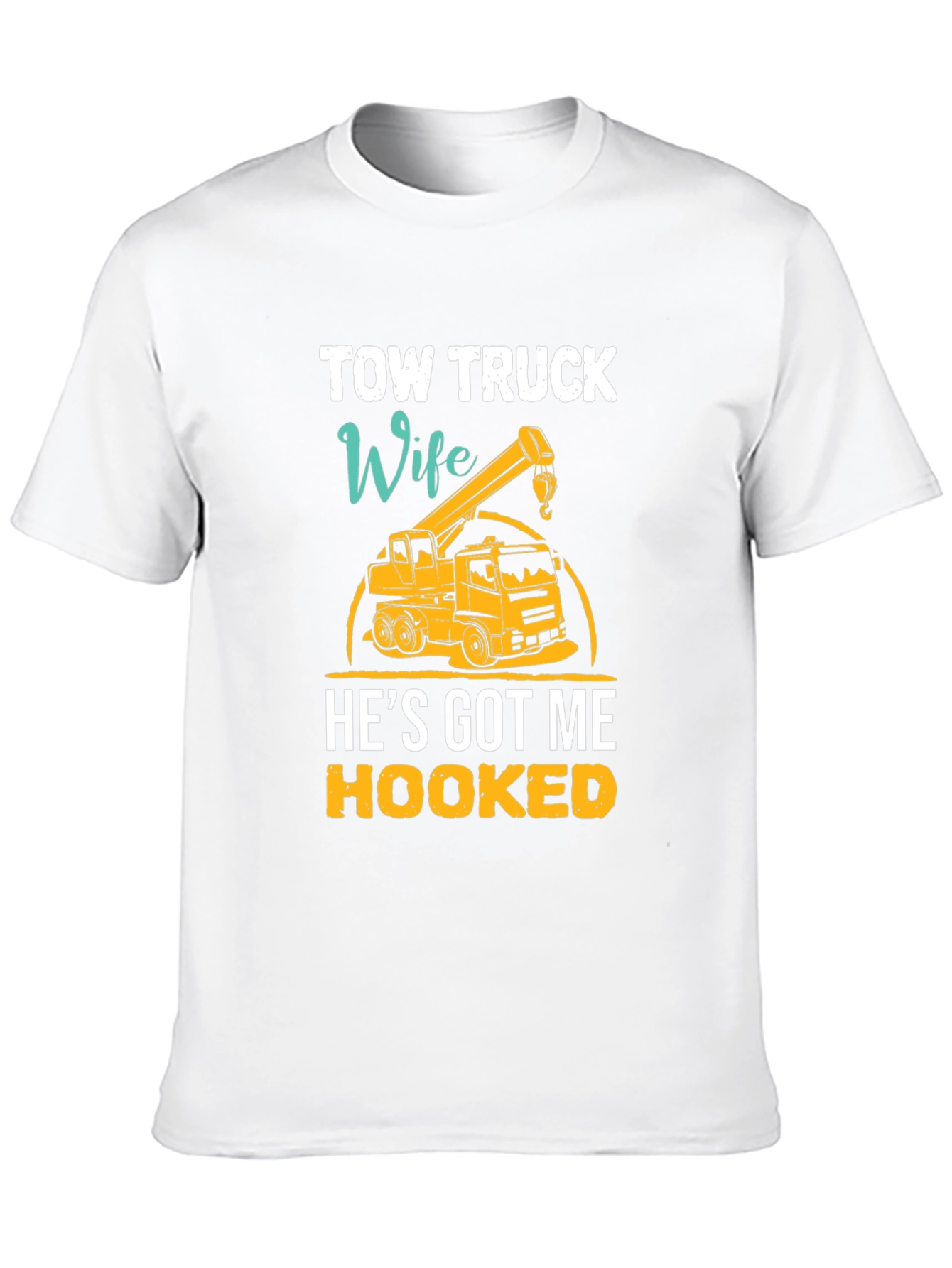 Tow Truck Wife Graphic Tee - Hooked Design