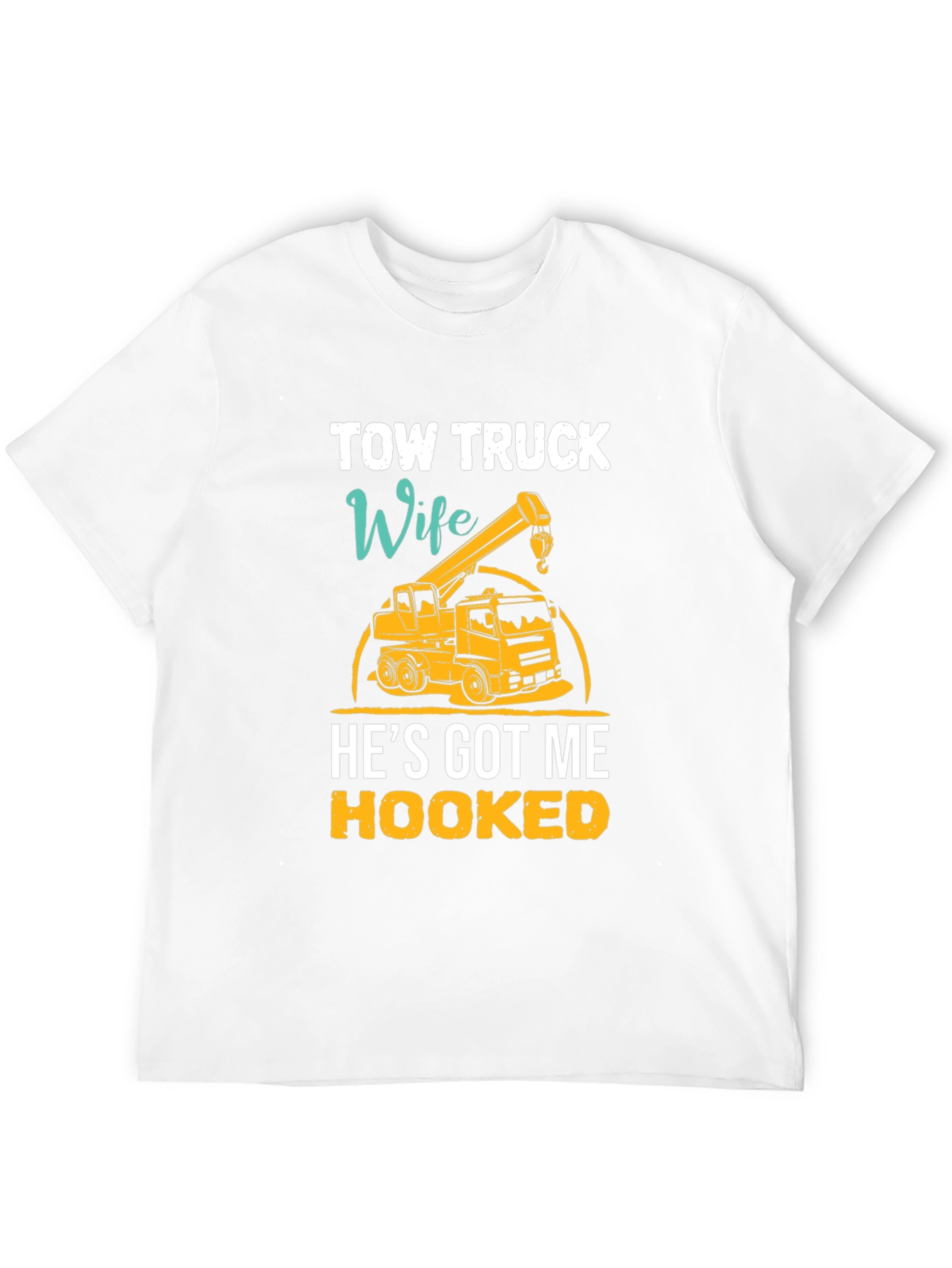 Tow Truck Wife Graphic Tee - Hooked Design