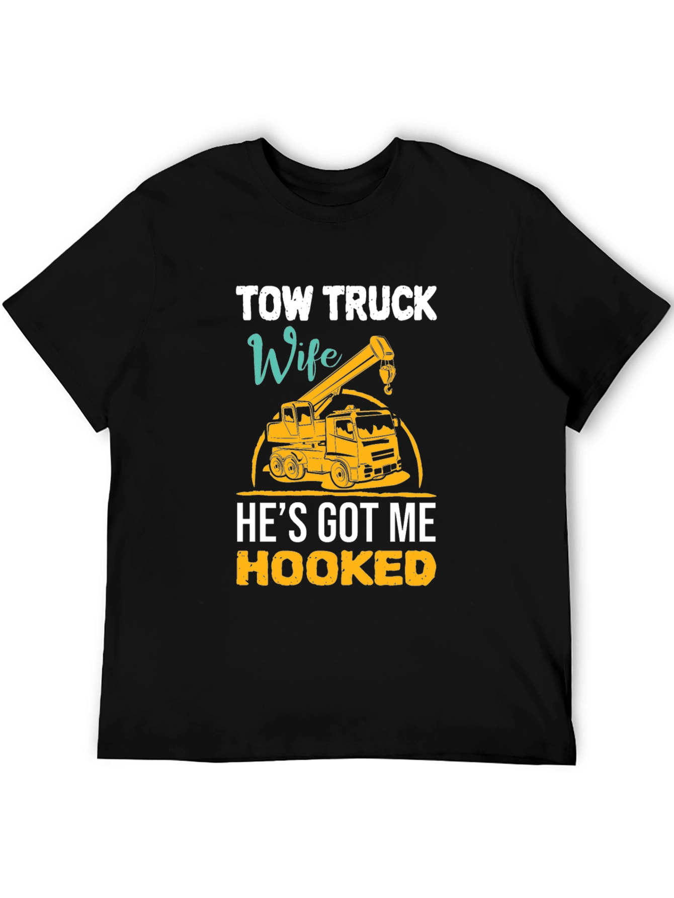 Tow Truck Wife Graphic Tee - Hooked Design