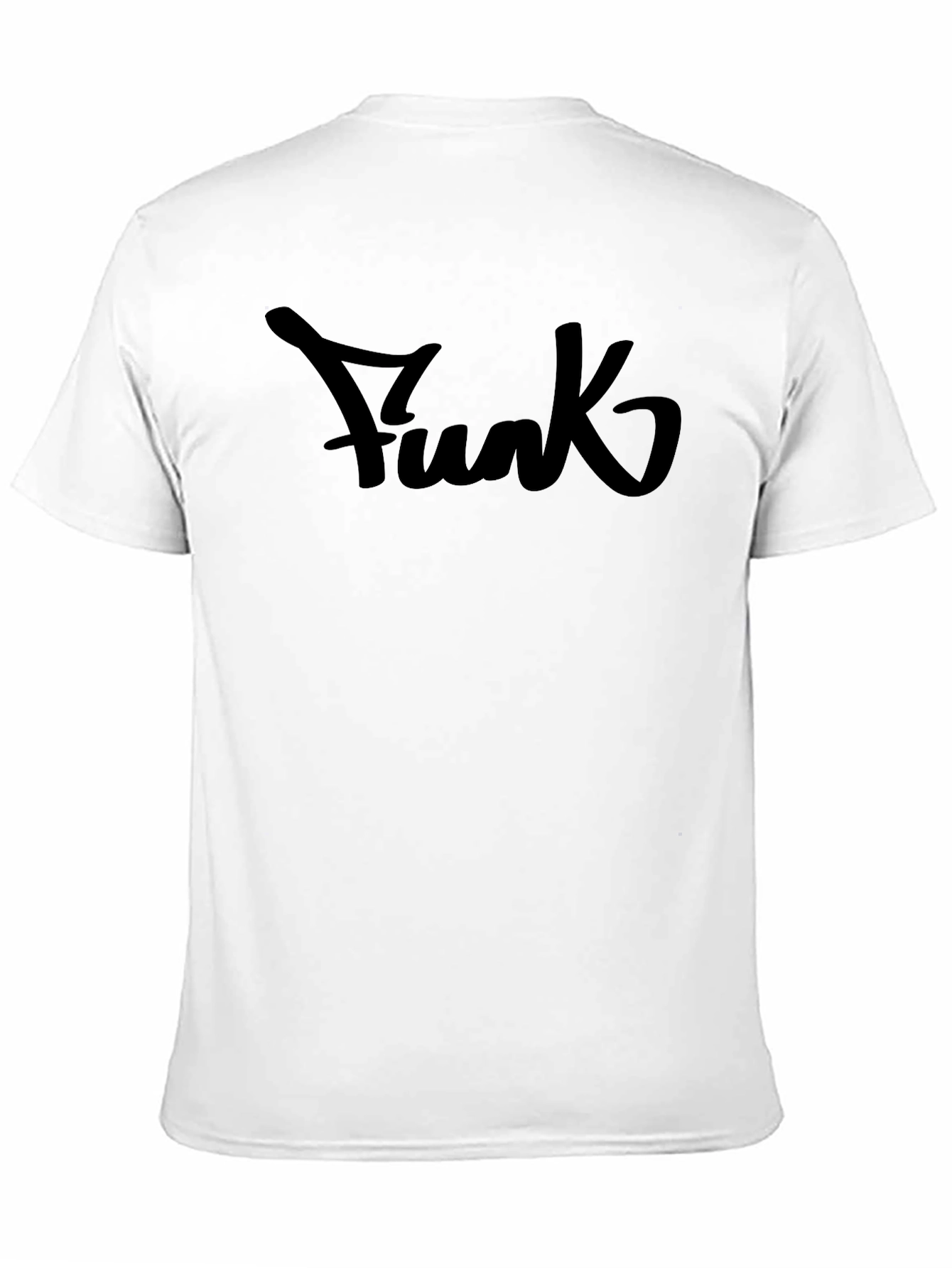 Black Funk T-Shirt - Stylish Mens Crew Neck Tee