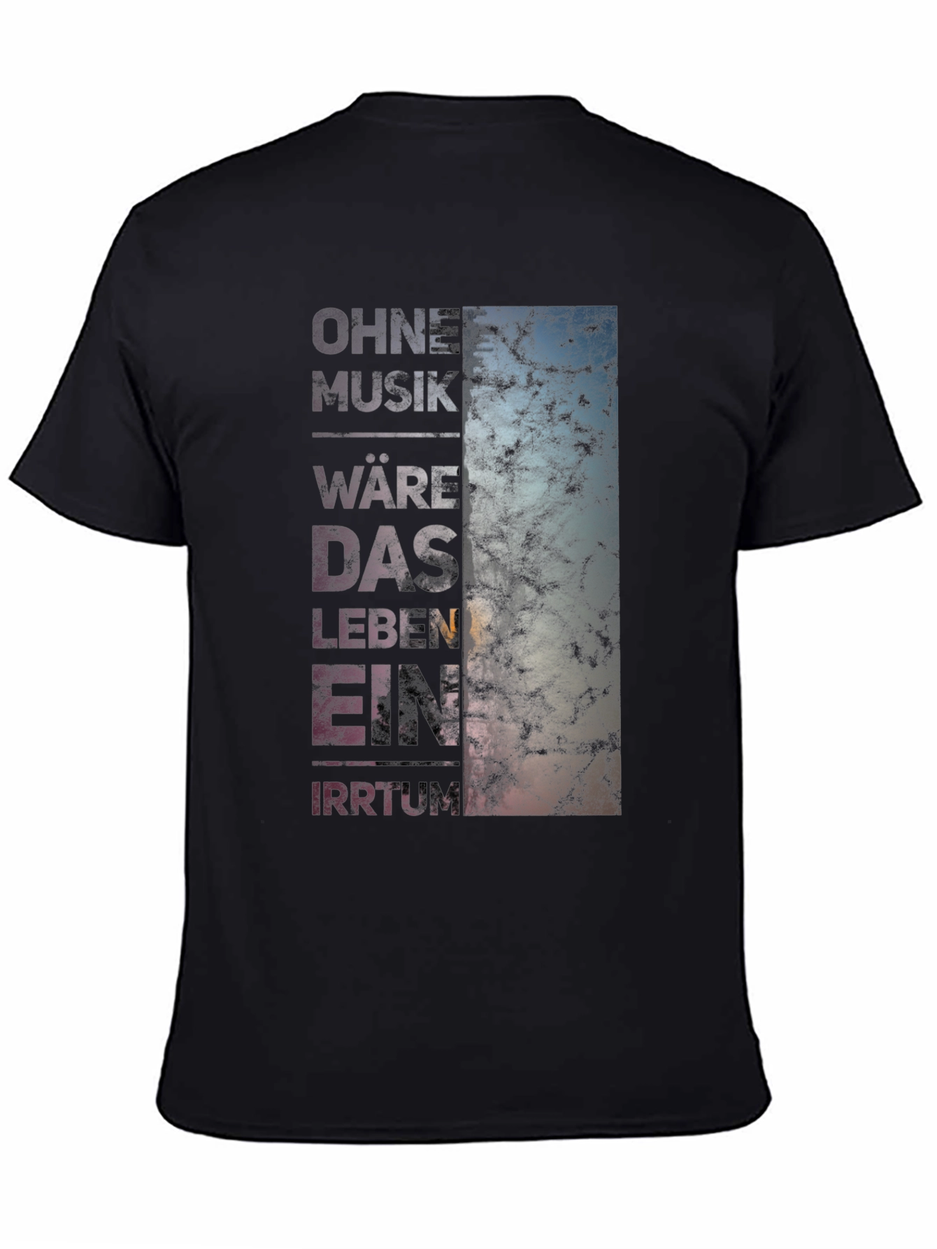 Ohne Musik T-Shirt - Music Inspired Graphic Tee