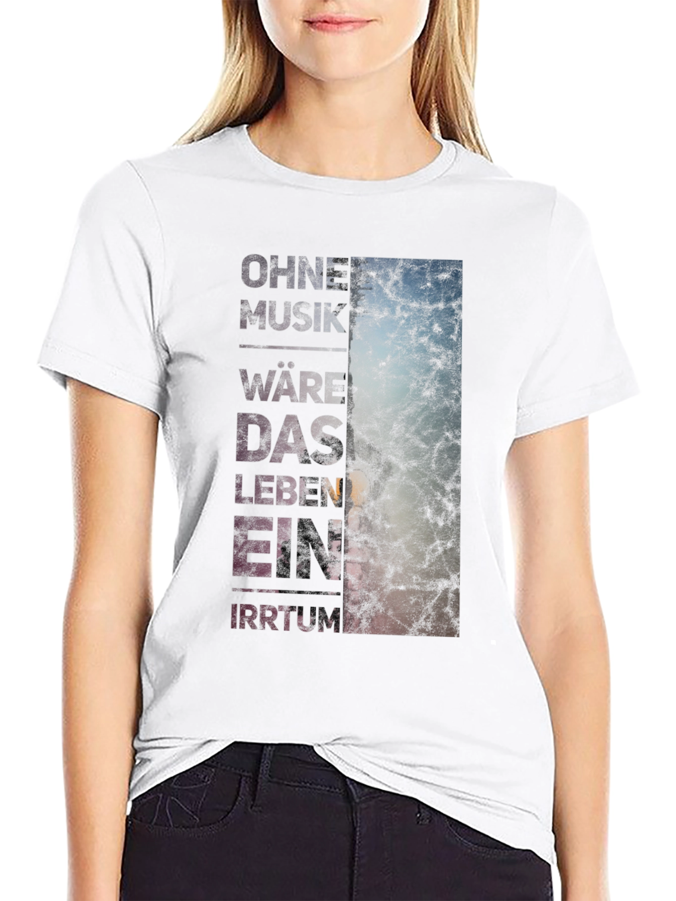 Ohne Musik T-Shirt - Music Inspired Graphic Tee
