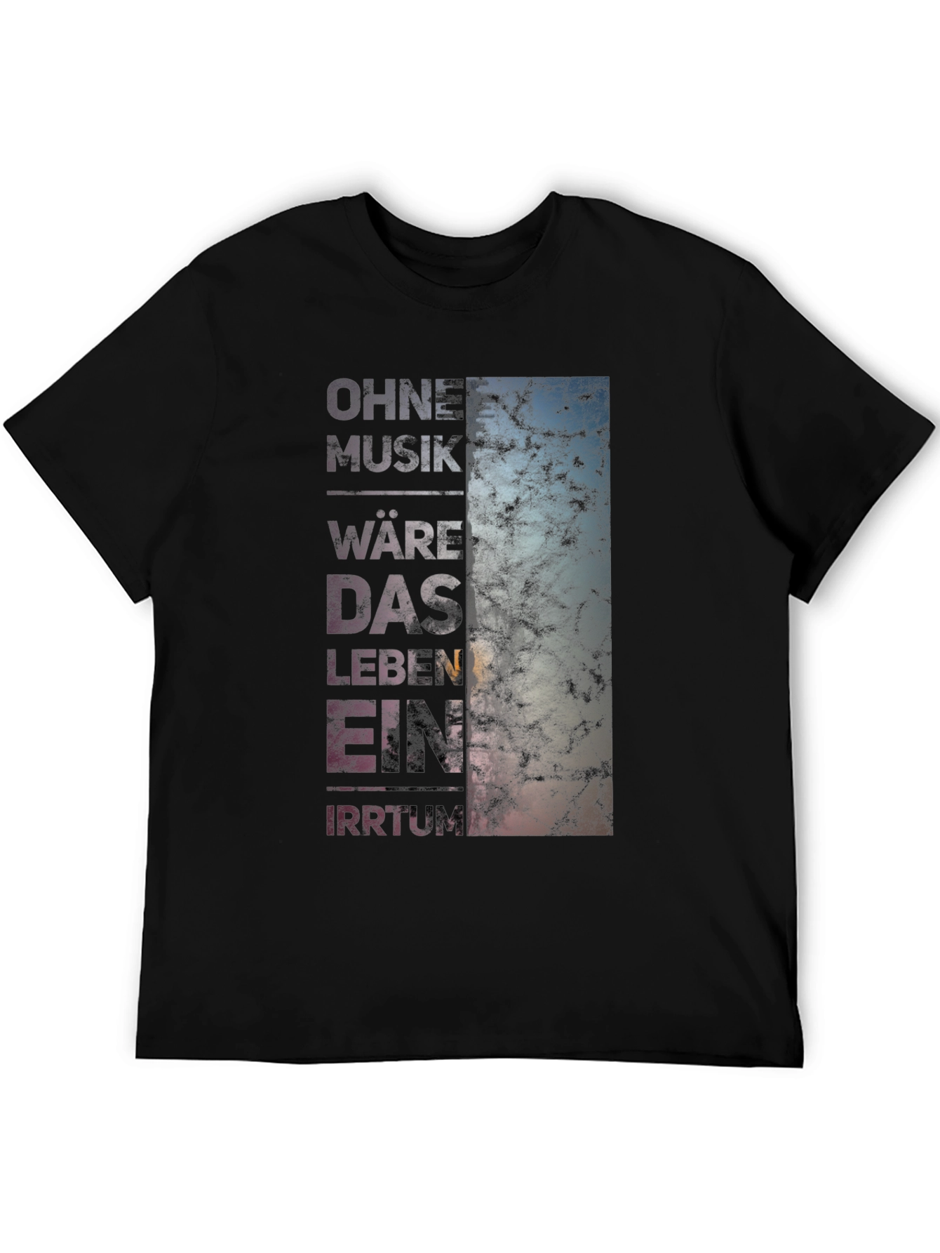 Ohne Musik T-Shirt - Music Inspired Graphic Tee