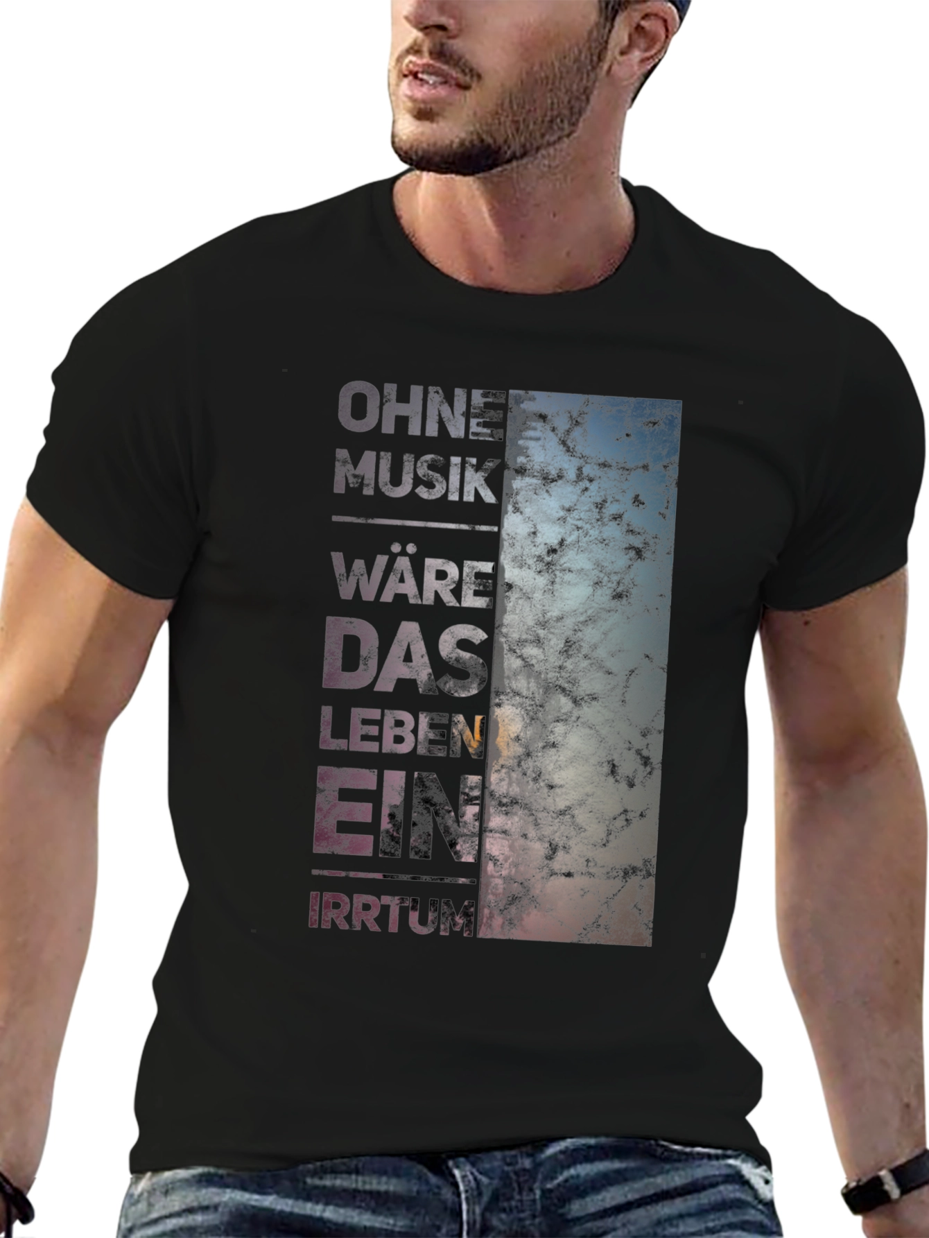 Ohne Musik T-Shirt - Music Inspired Graphic Tee