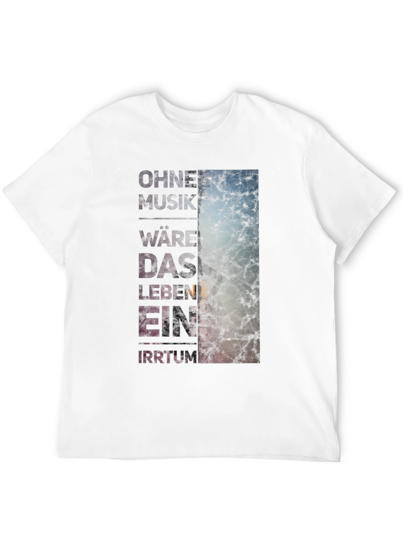 Ohne Musik T-Shirt - Music Inspired Graphic Tee