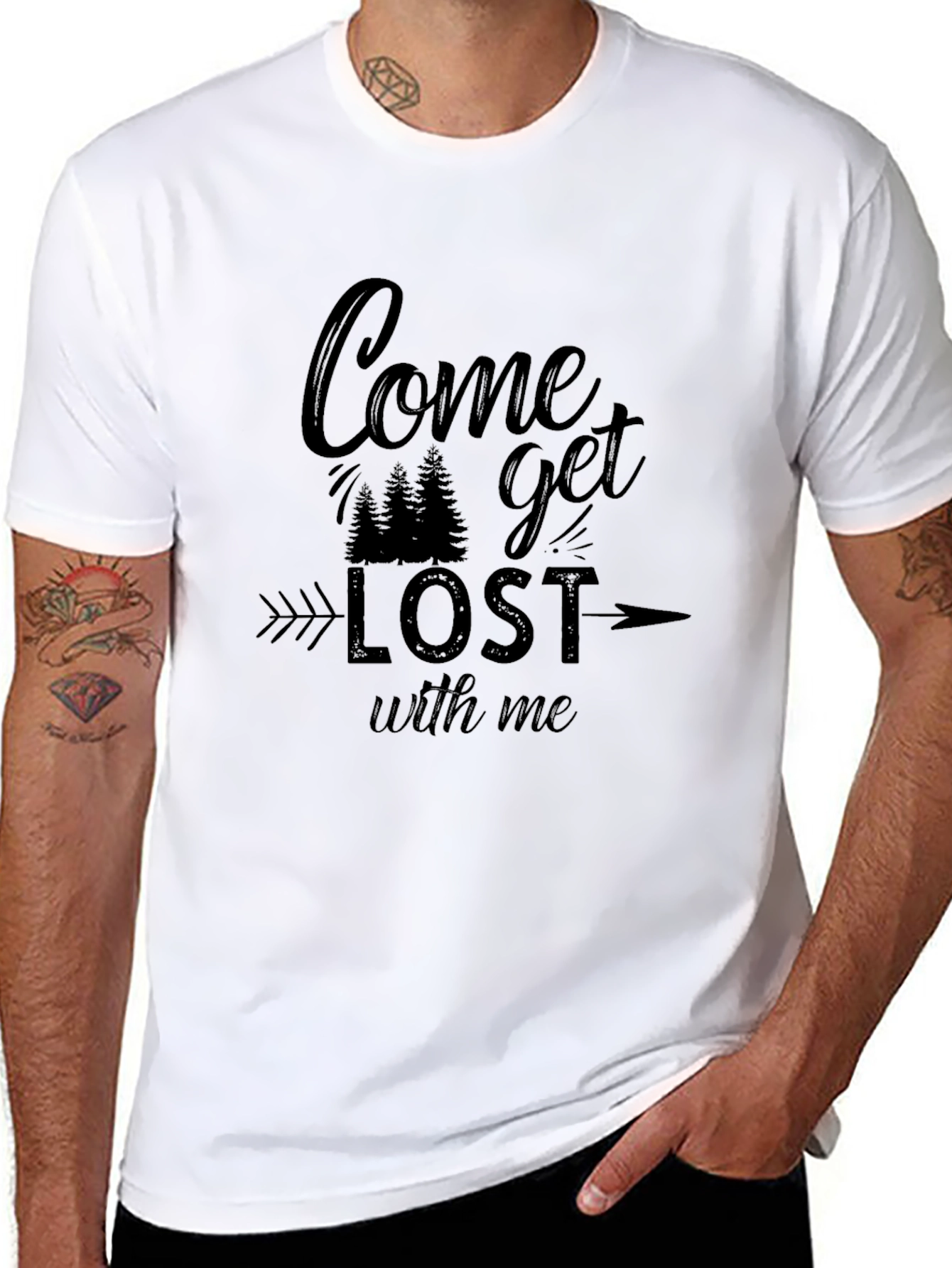 Come Get Lost With Me Graphic T-Shirt