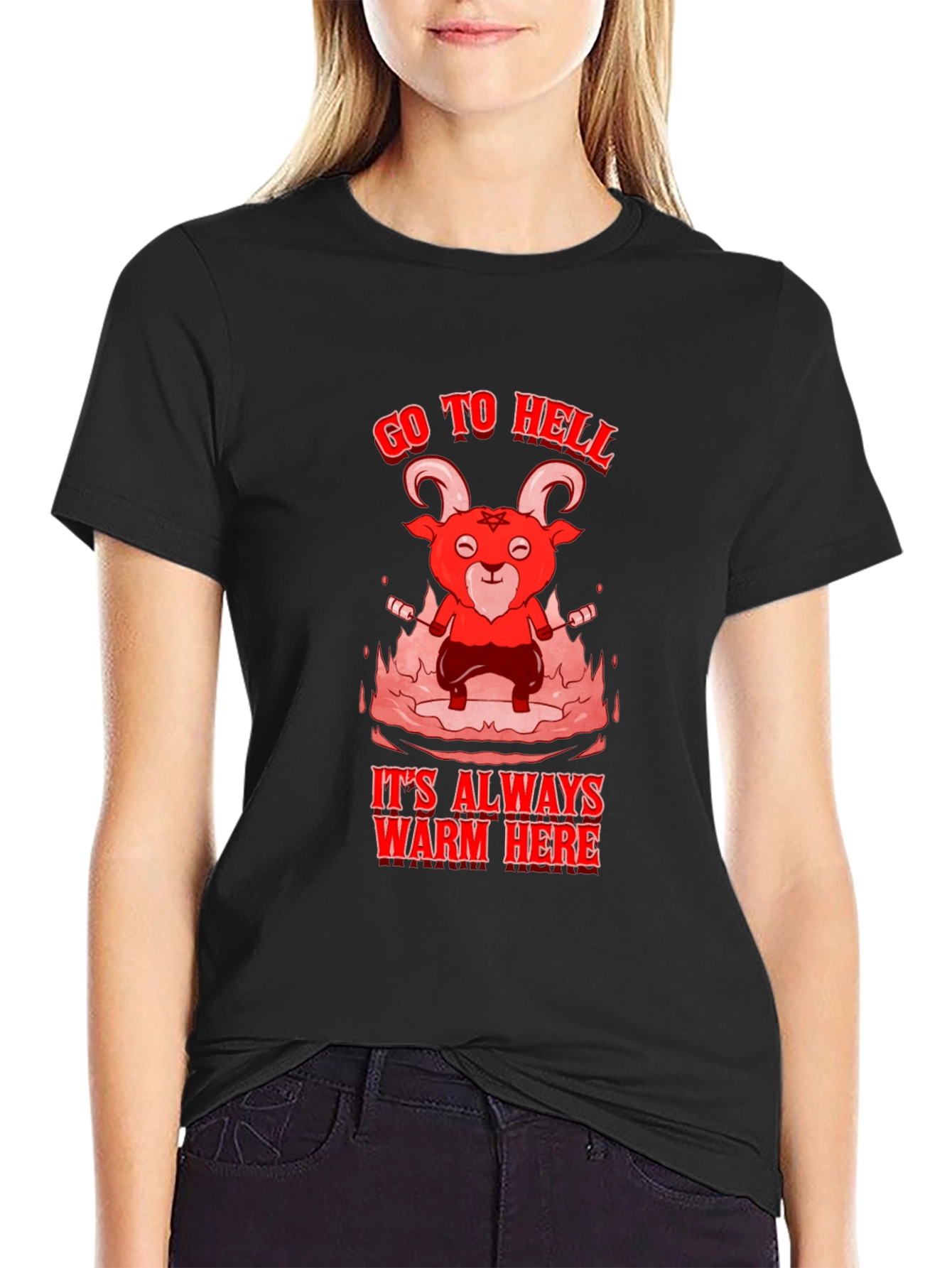 Go to Hell T-Shirt - Warm Here